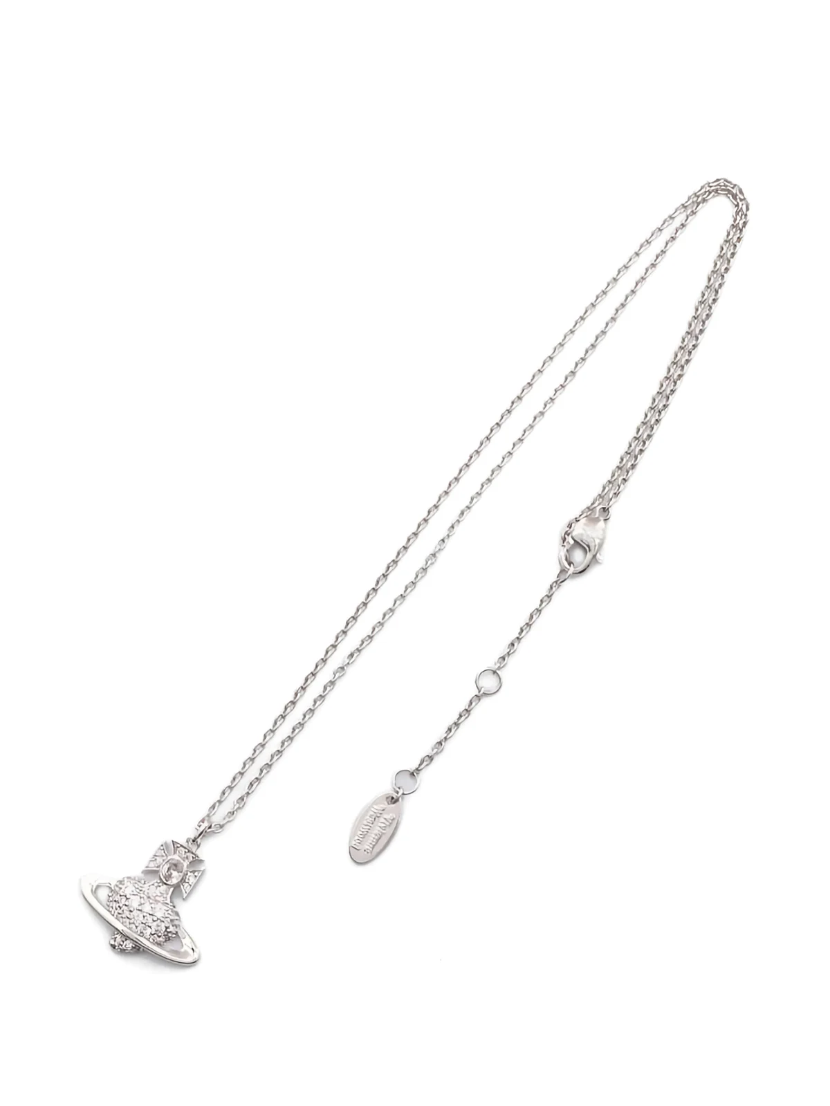 20s Agnatha rhinestone orb necklace