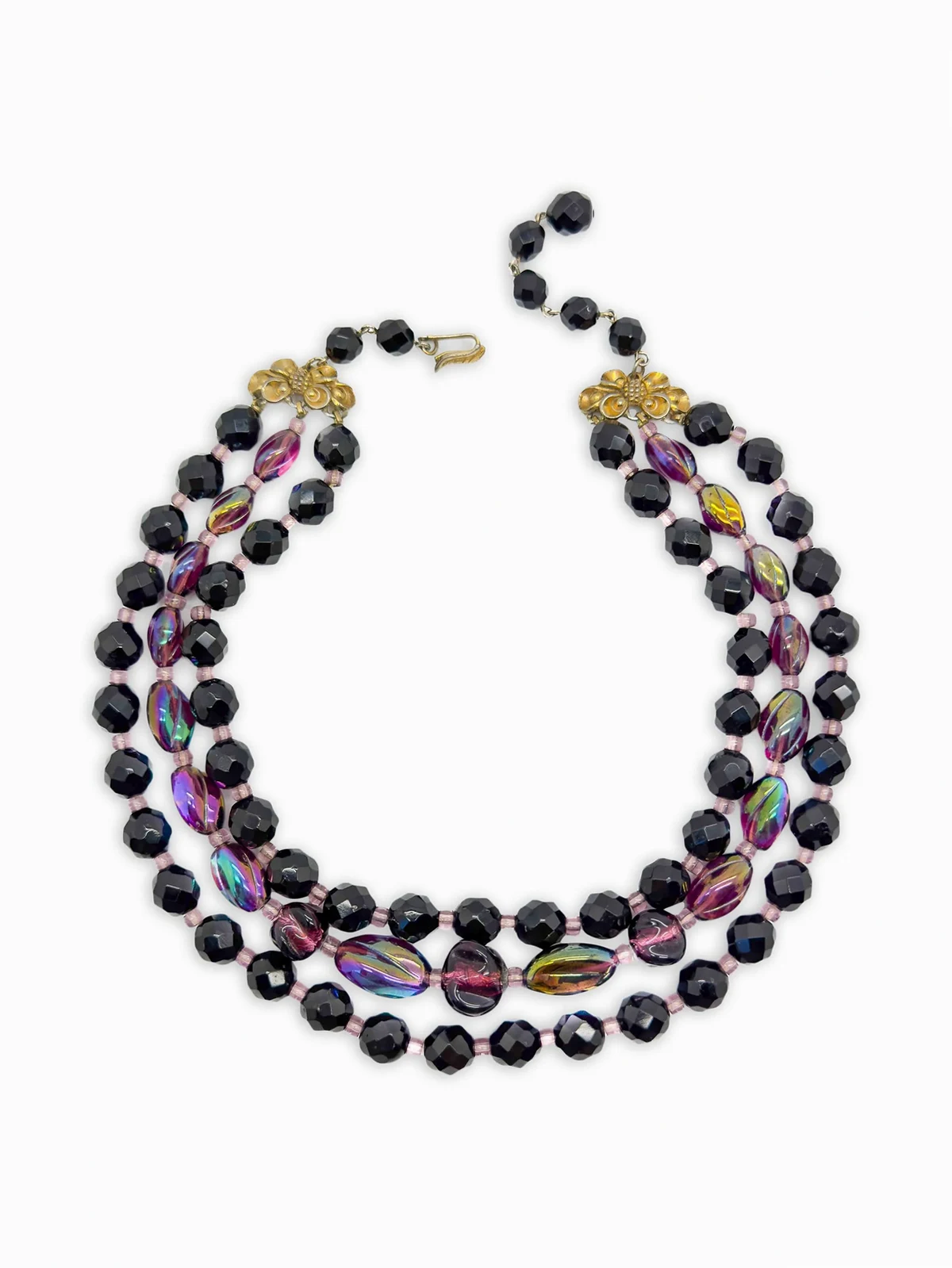 1950s amethyst necklace