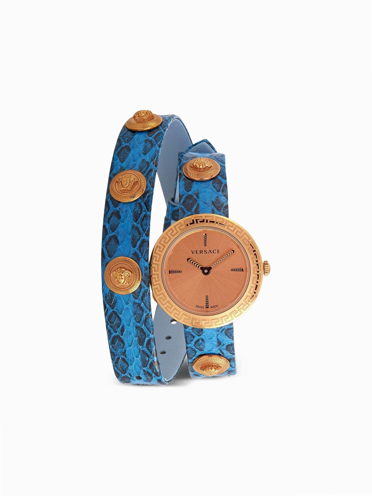 Medusa mit Nieten 28mm