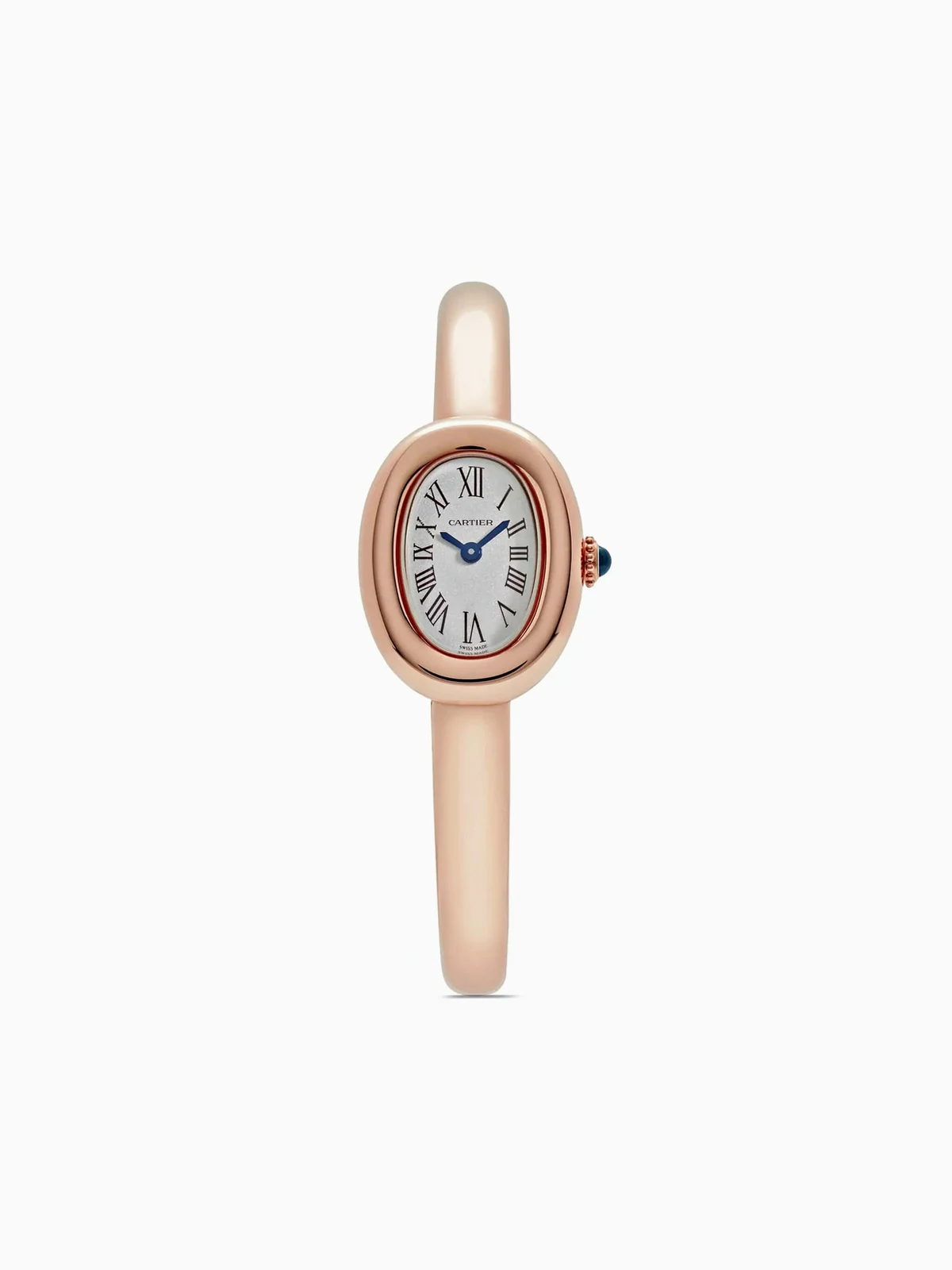 2024 ungetragene Baignoire Armbanduhr 19mm