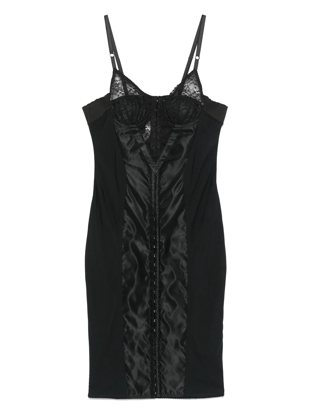 2010 Midikleid mit Spitzendetail