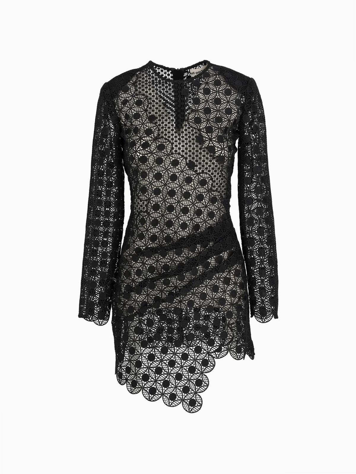 laced asymmetrical dress