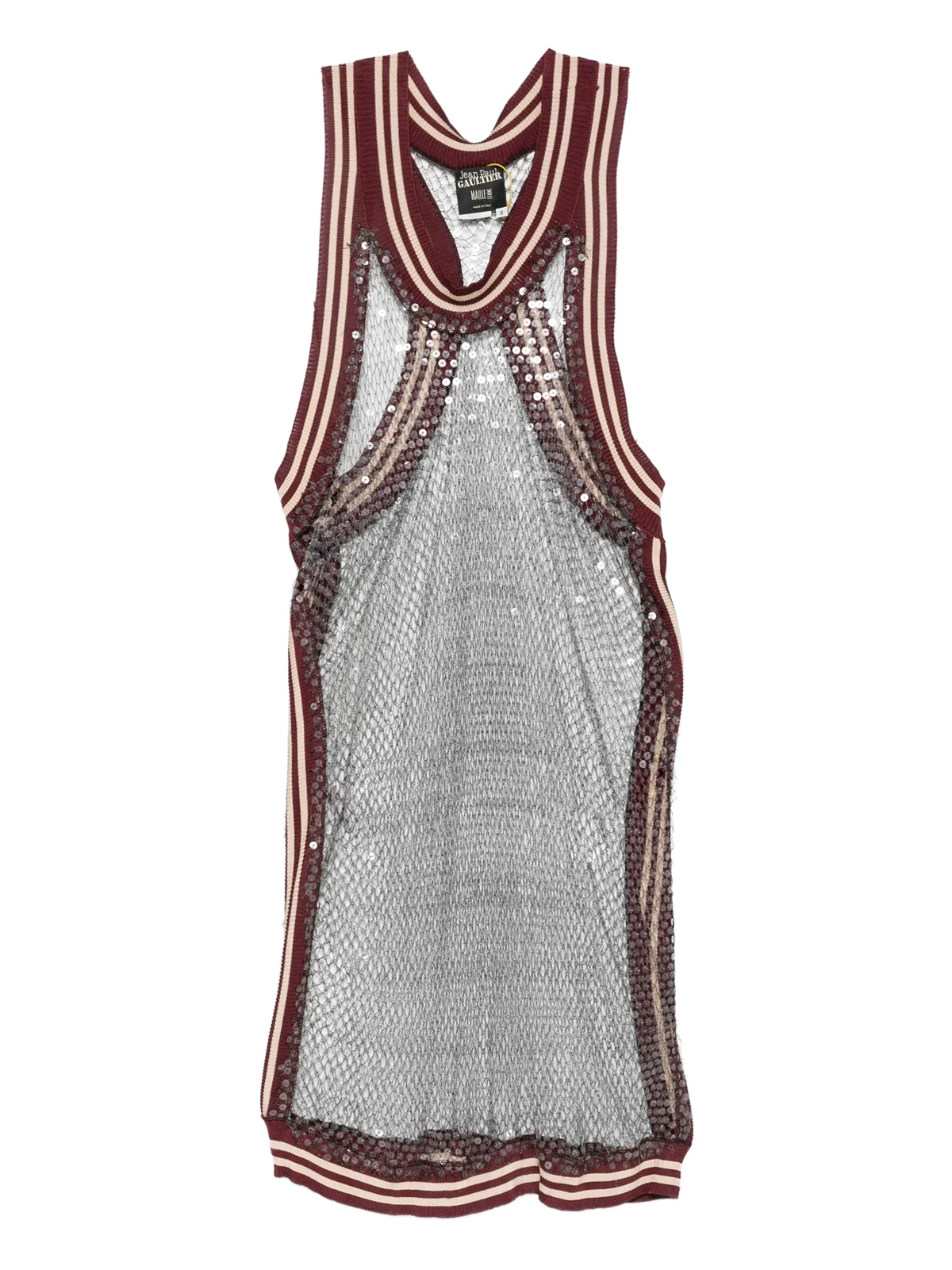 2007 sequin-embellishment dress