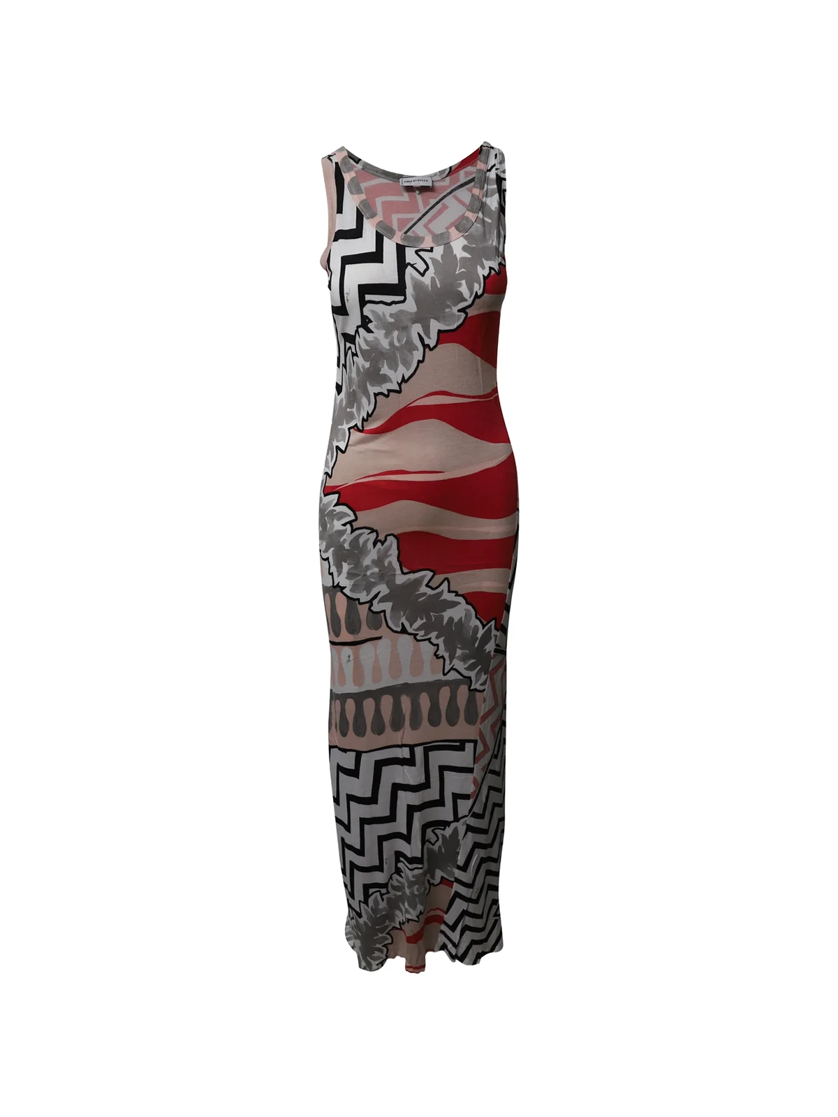 Ärmelloses Maxikleid