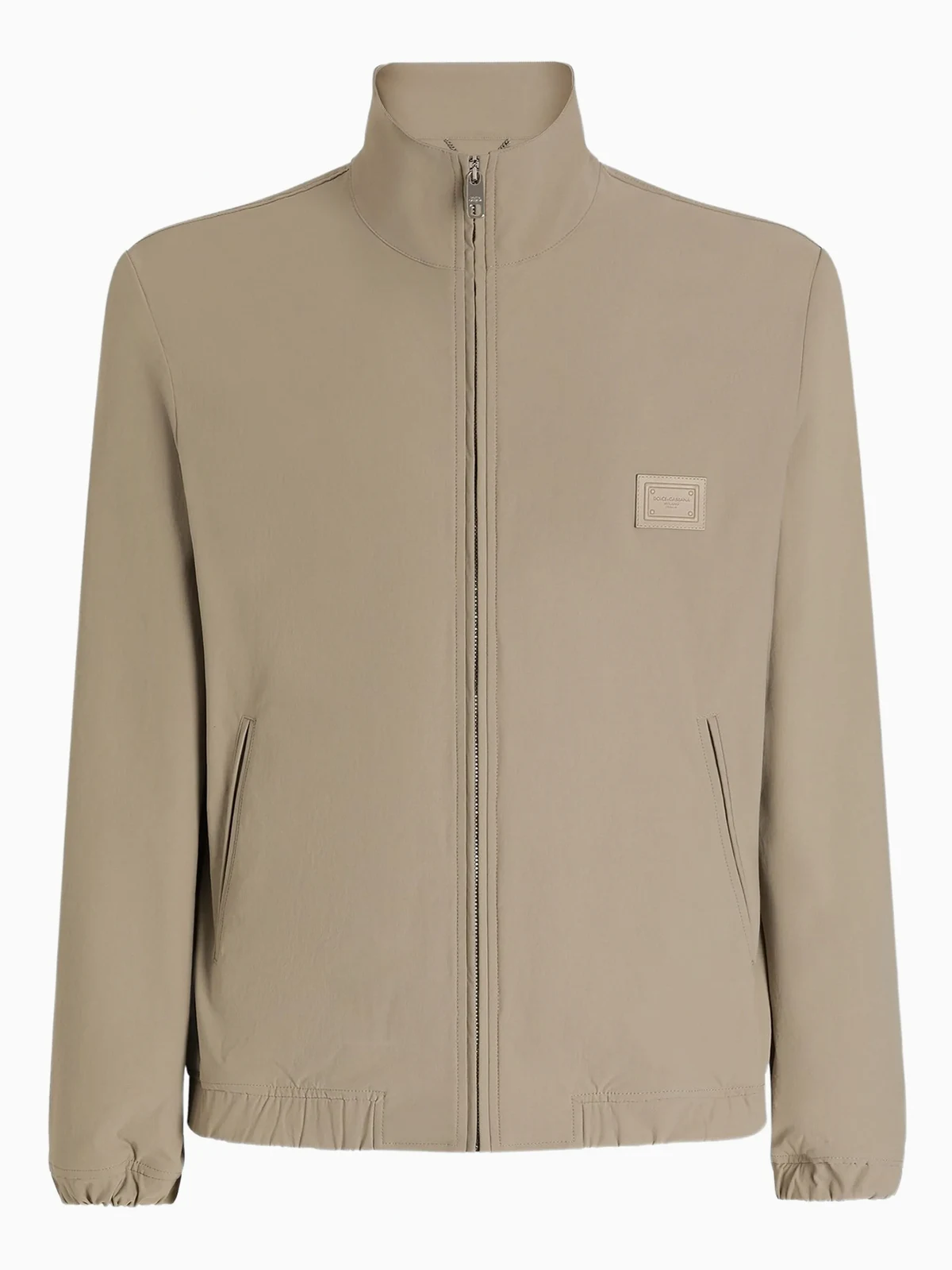 Leichte Jacke mit Logo-Patch