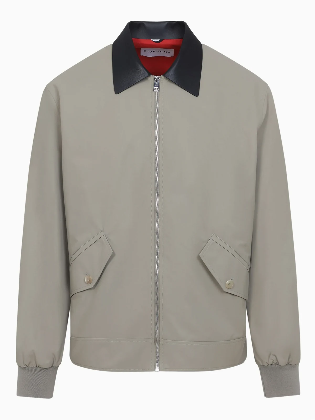 Bomberjacke mit Kontrastkragen