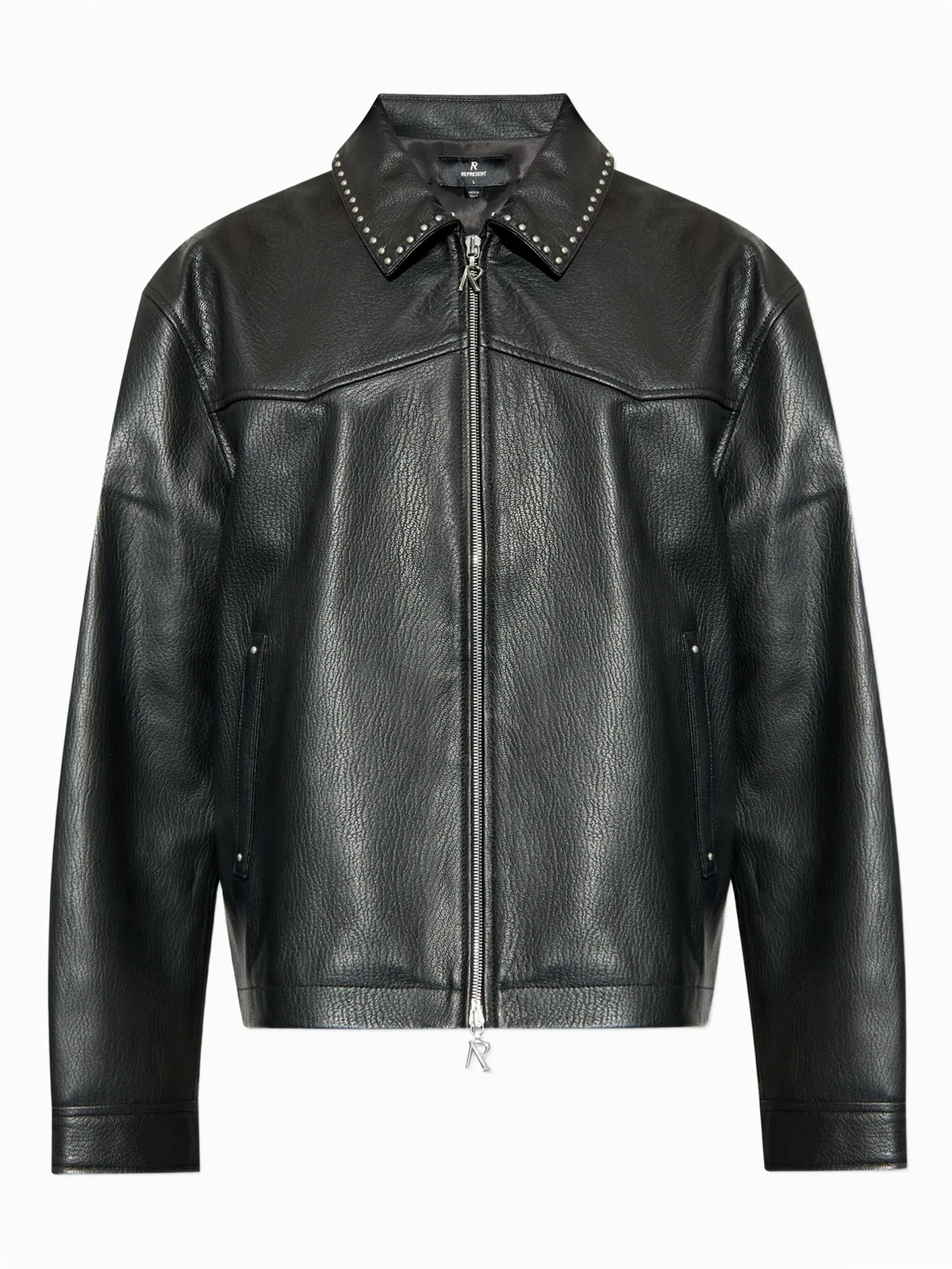 X Iron Maiden Trooper studded leather jacket