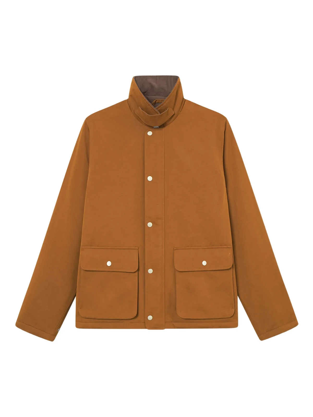 Montana high-neck shirt jacket