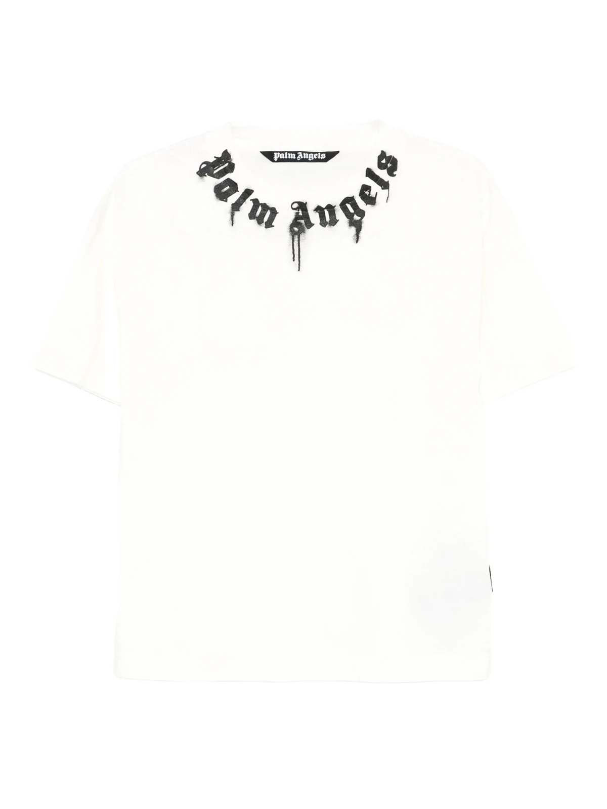 T-Shirt mit Kragen-Logo