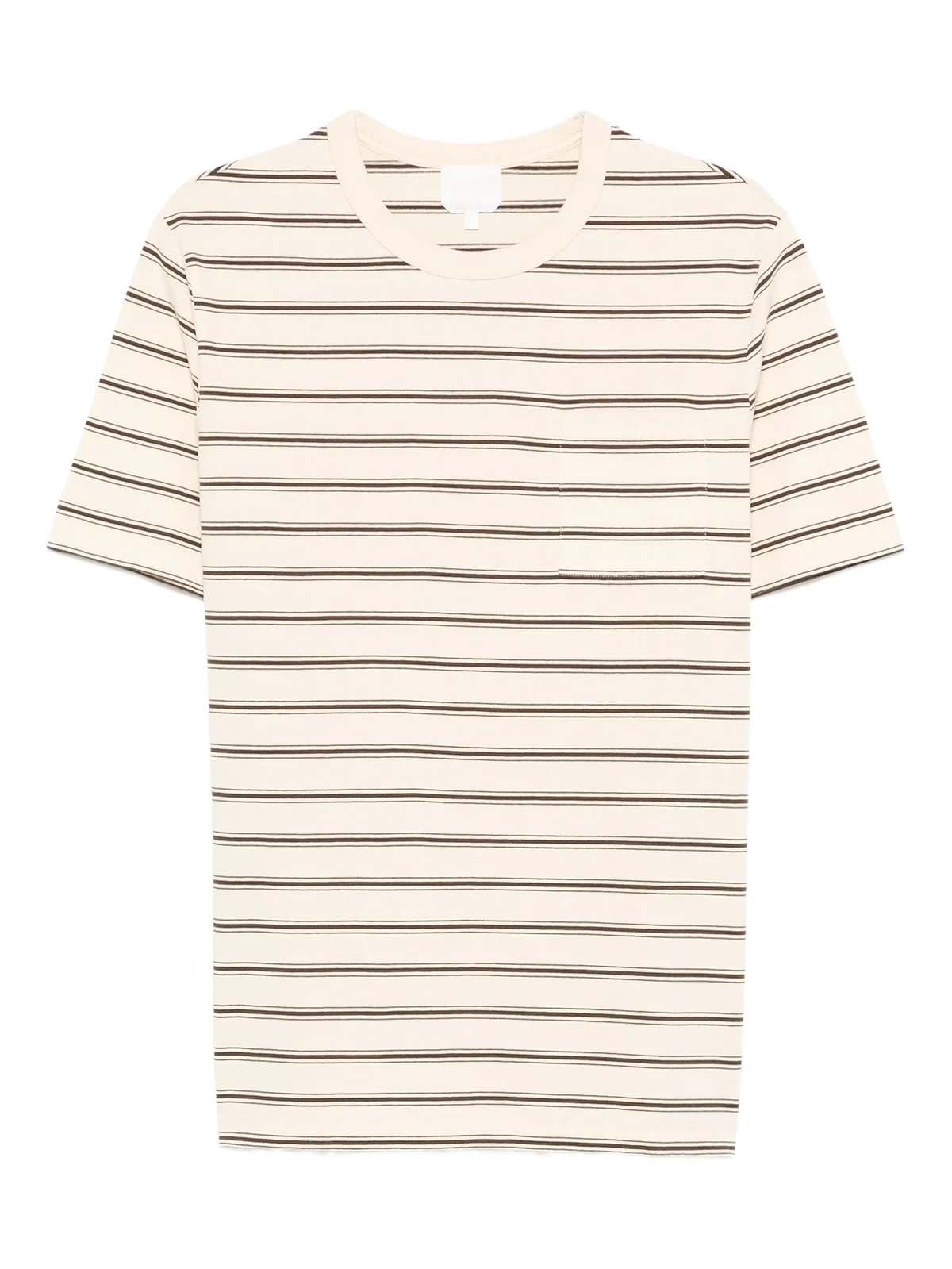 striped chest-pocket T-shirt