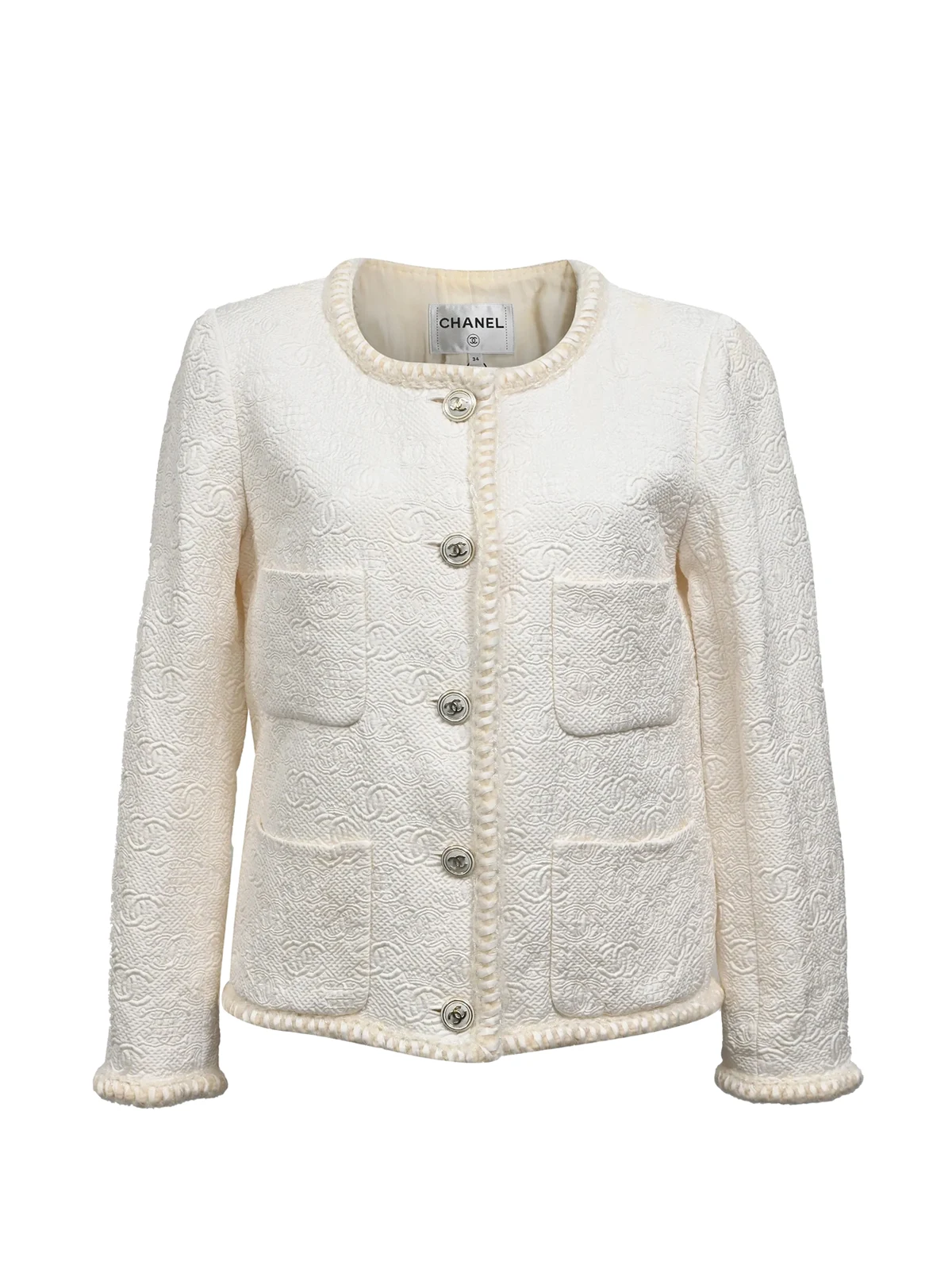 2021 Le Château des Dames logo tweed jacket