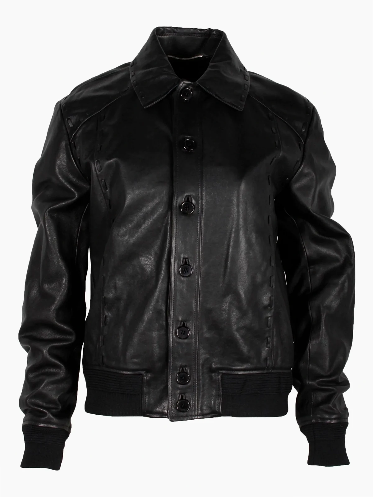 Moto leather jacket
