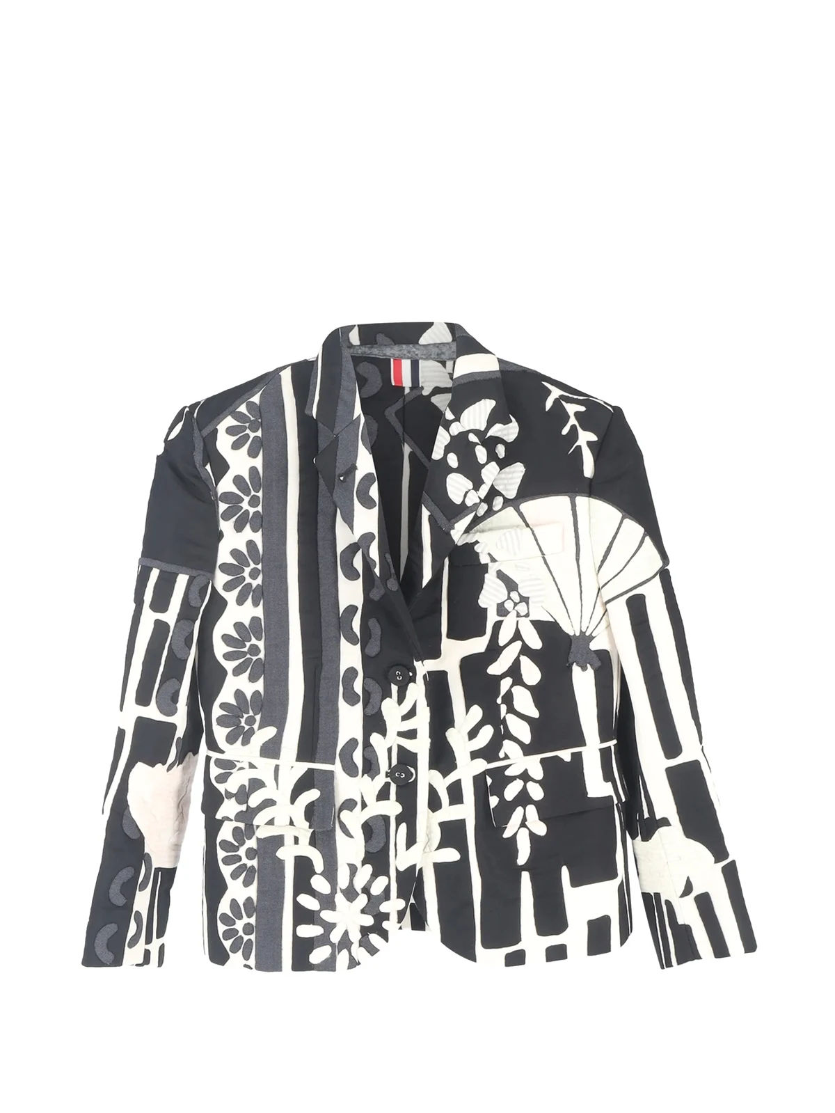 Sakko im Patchwork-Design