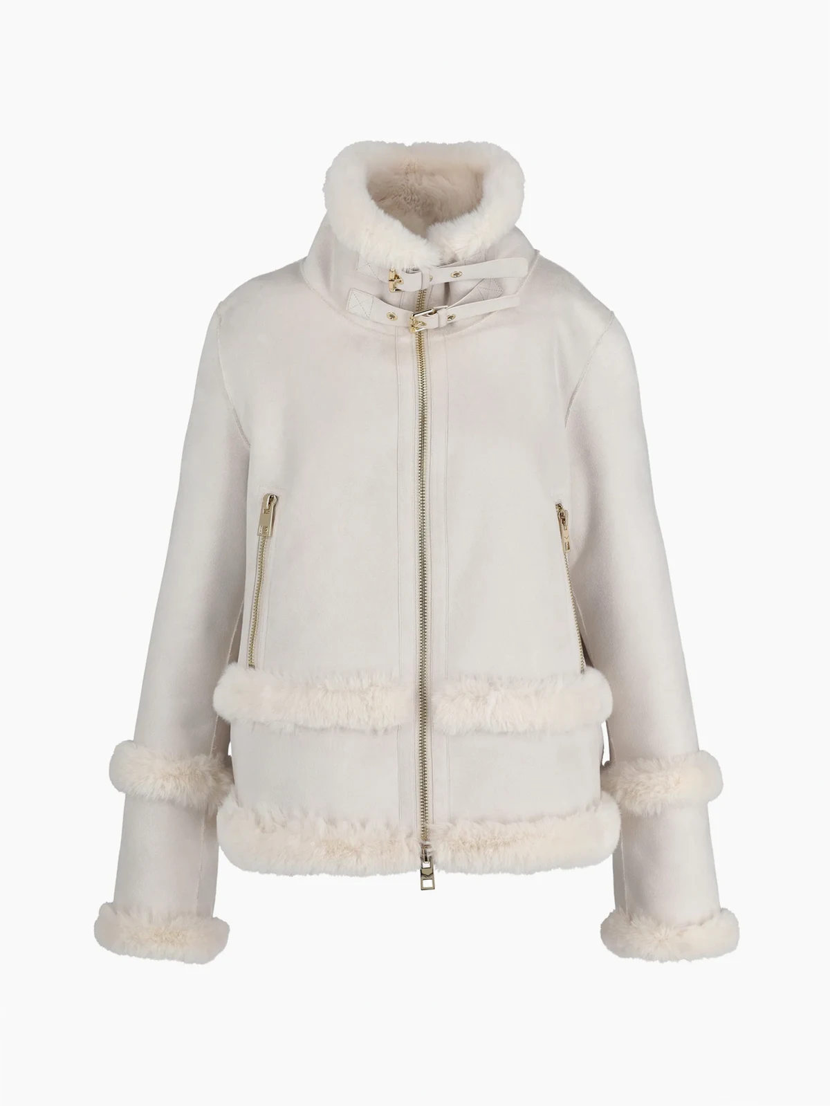 Jacke aus Schafsleder