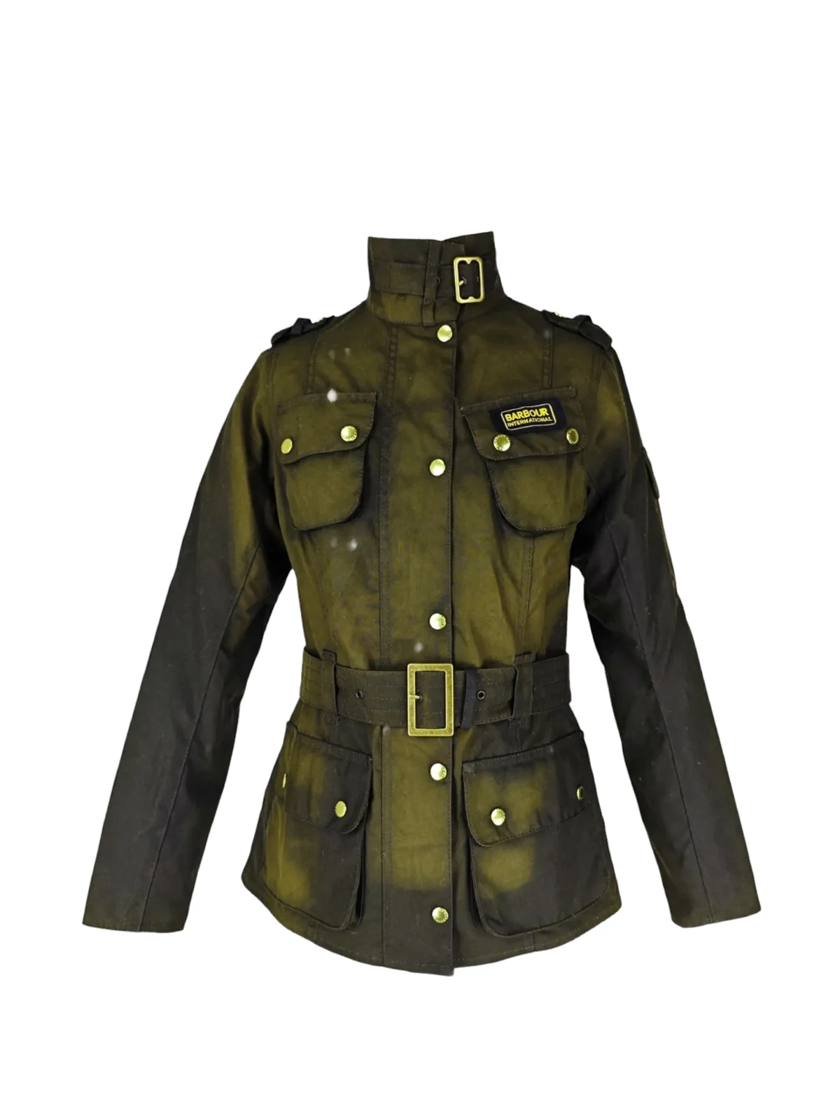 Motorcycle Jacke mit Gürtel