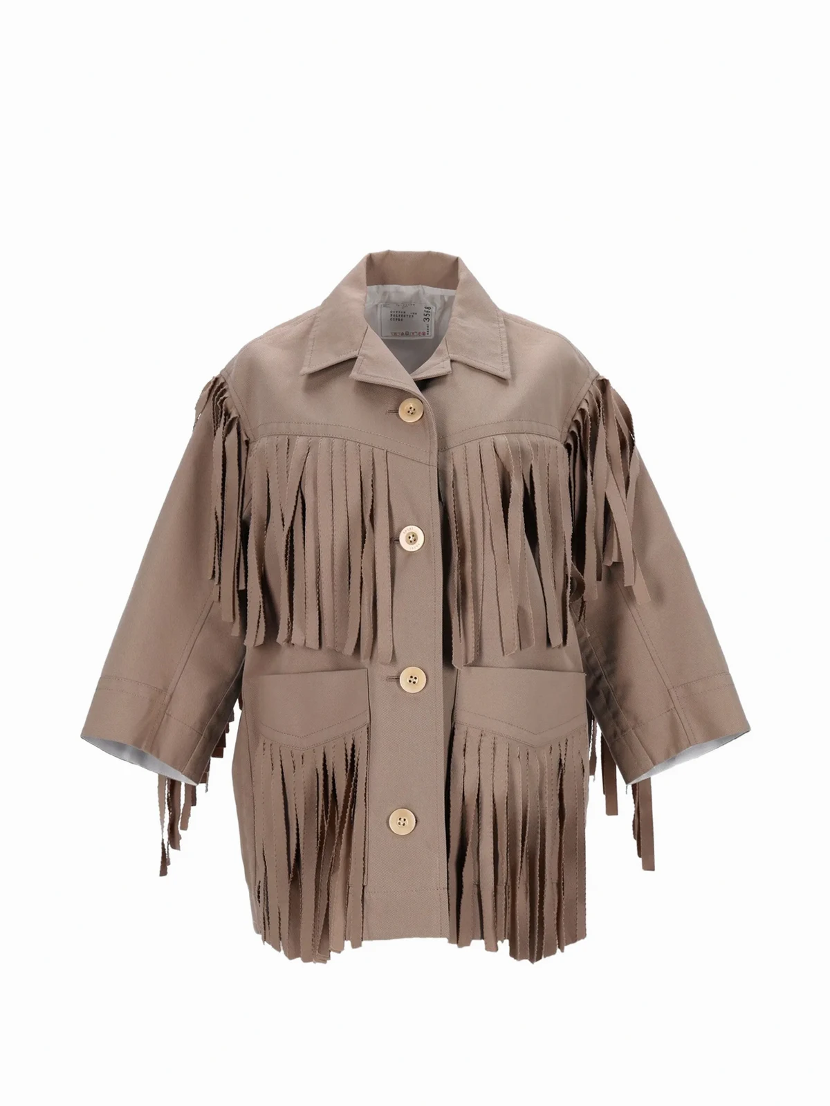 Jacke mit aufgesetzten Taschen