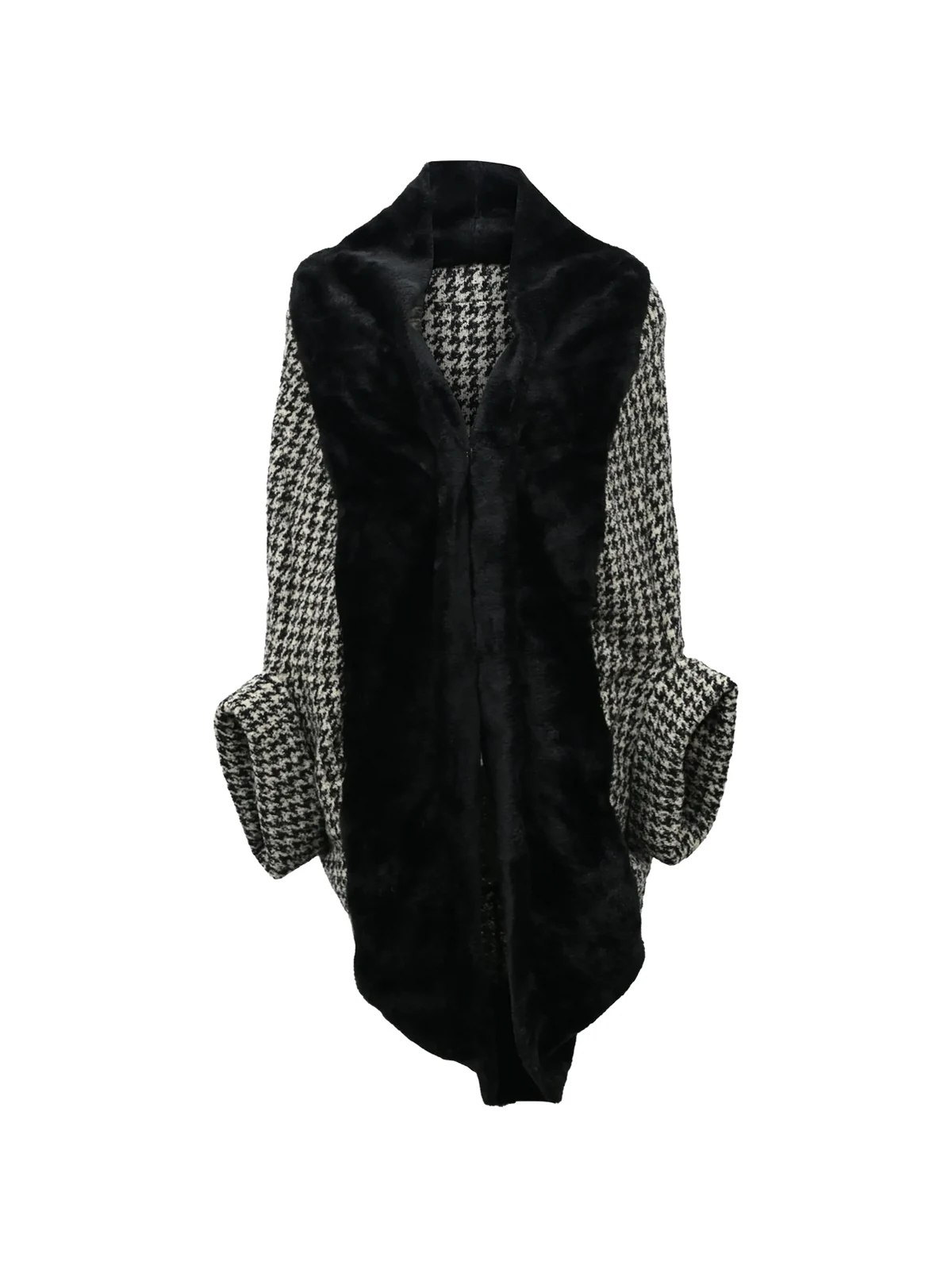 x Commes des Garçons 2008 faux-fur jacket