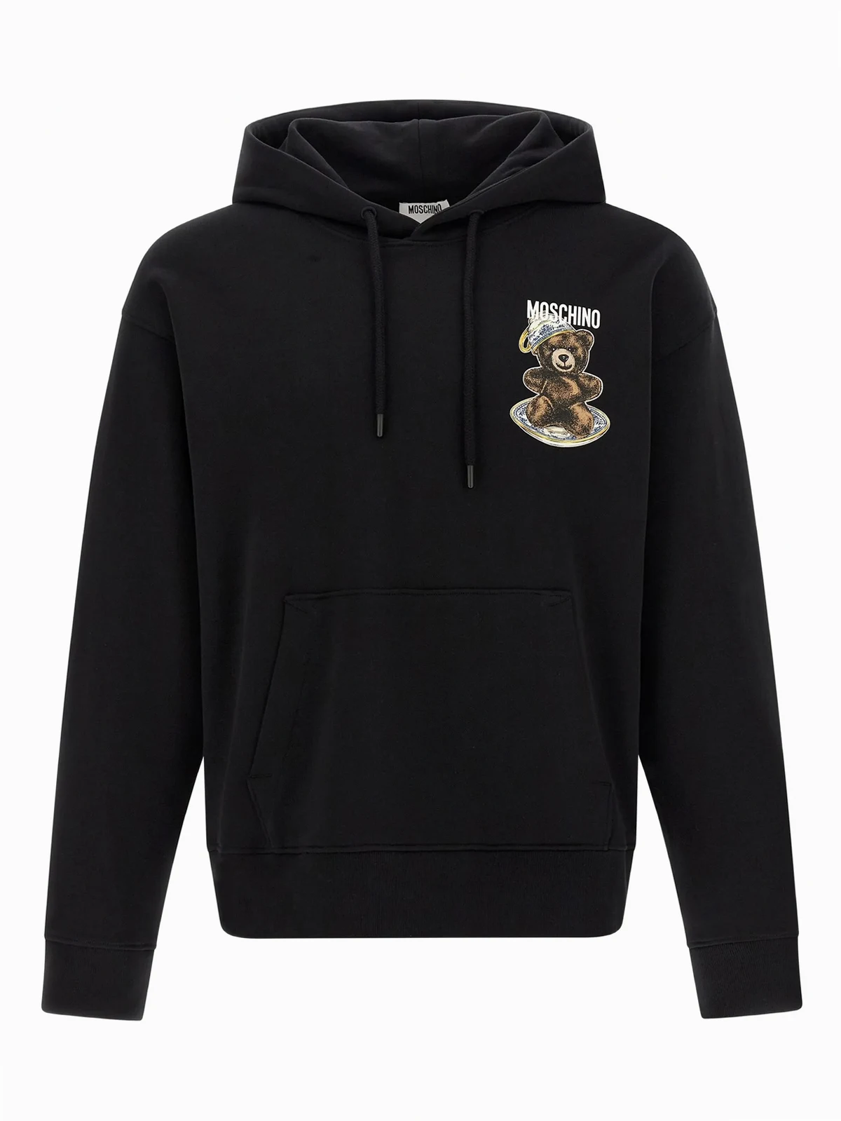 Hoodie mit Teddy-Print