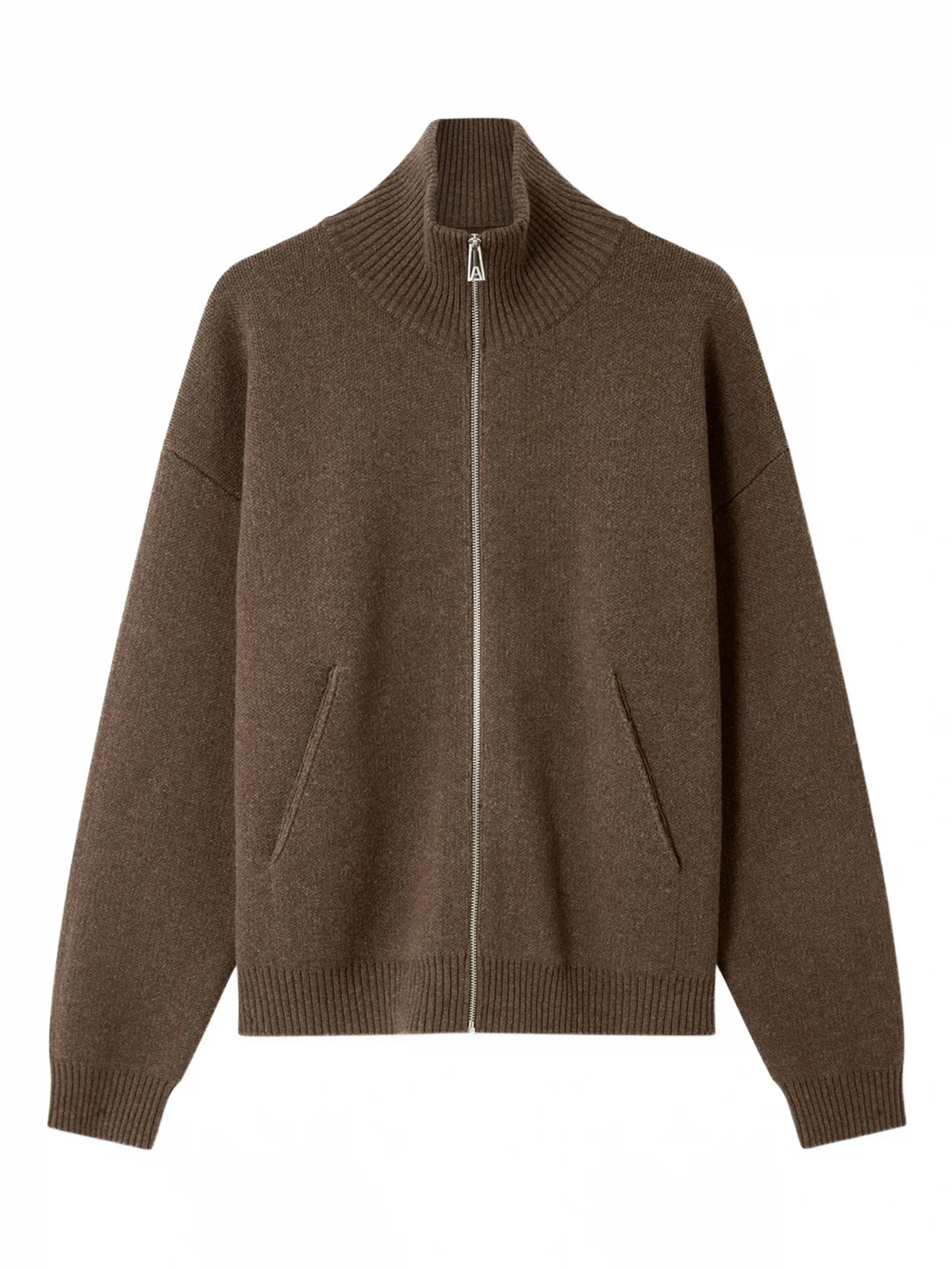 Core Cardigan mit Stehkragen