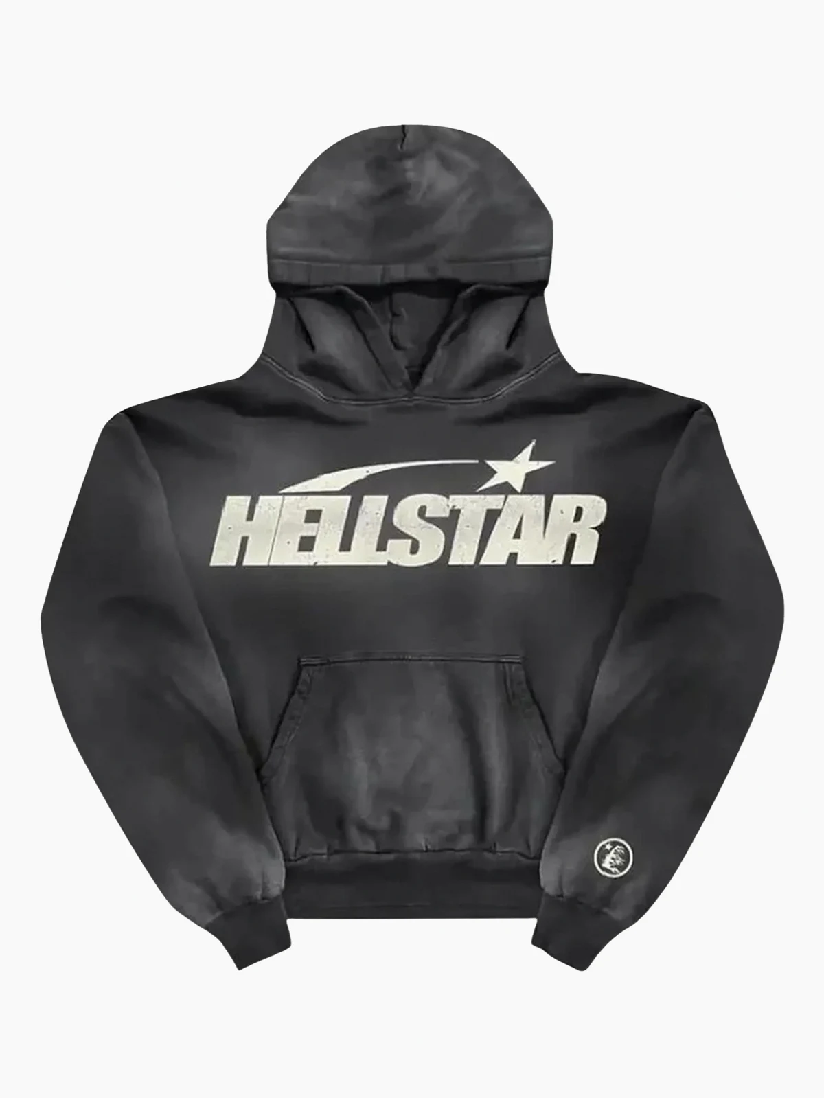 Uniform logo-print hoodie