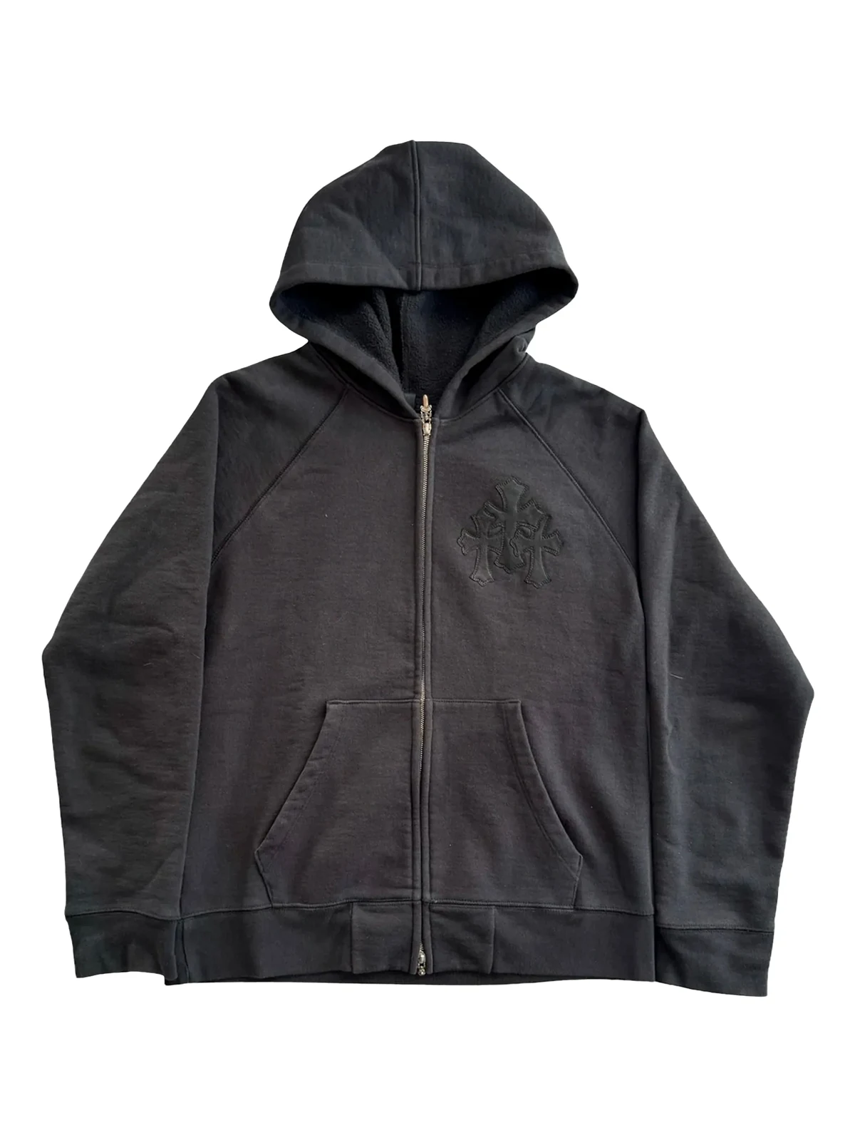 Triple Cross Patch hoodie