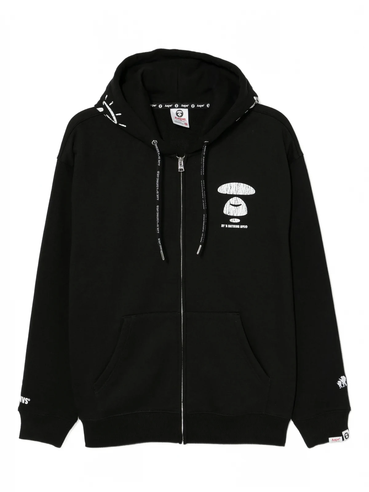 logo-printed hoodie