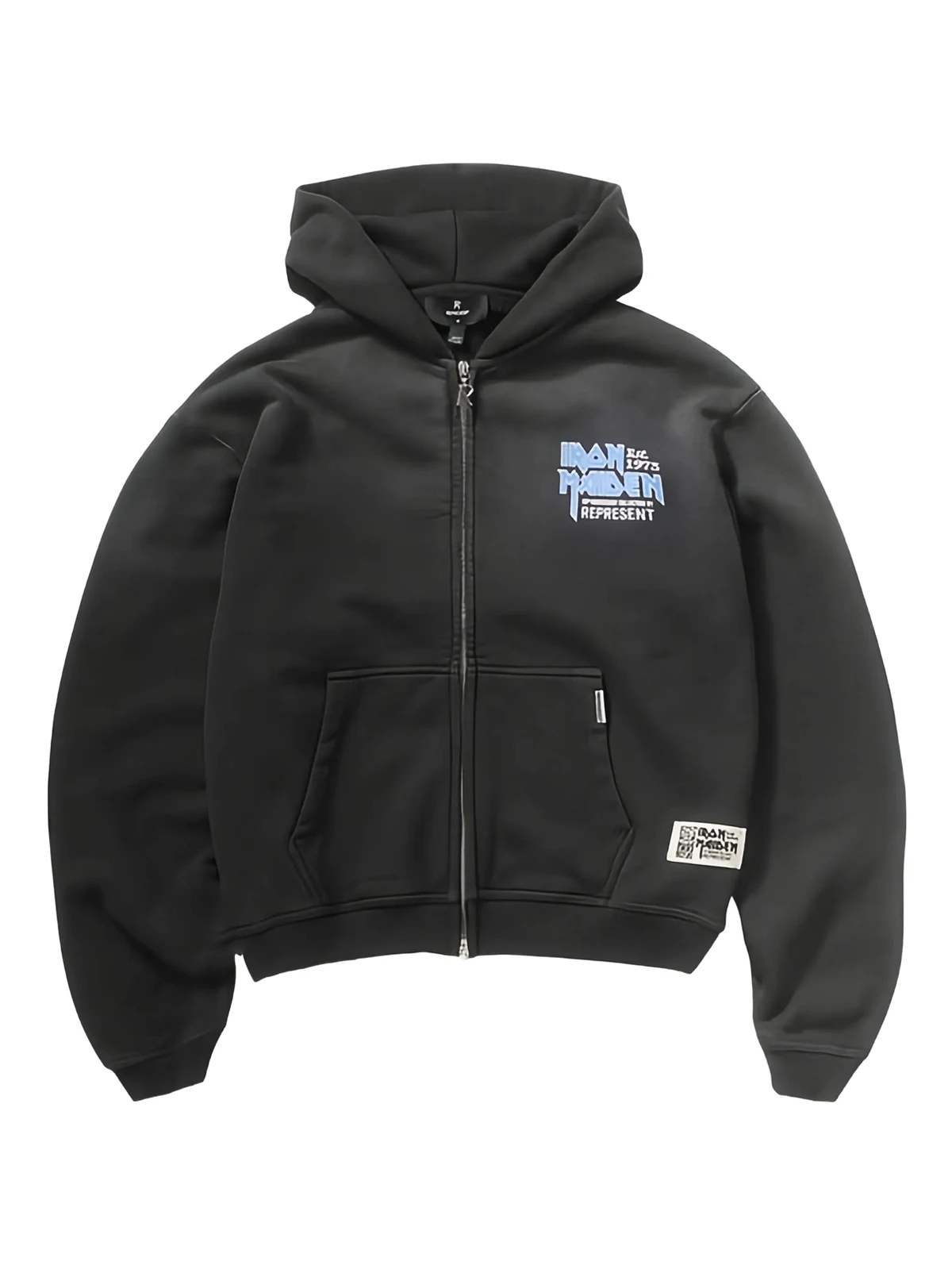 x Iron Maiden Anniversary zip-up hoodie