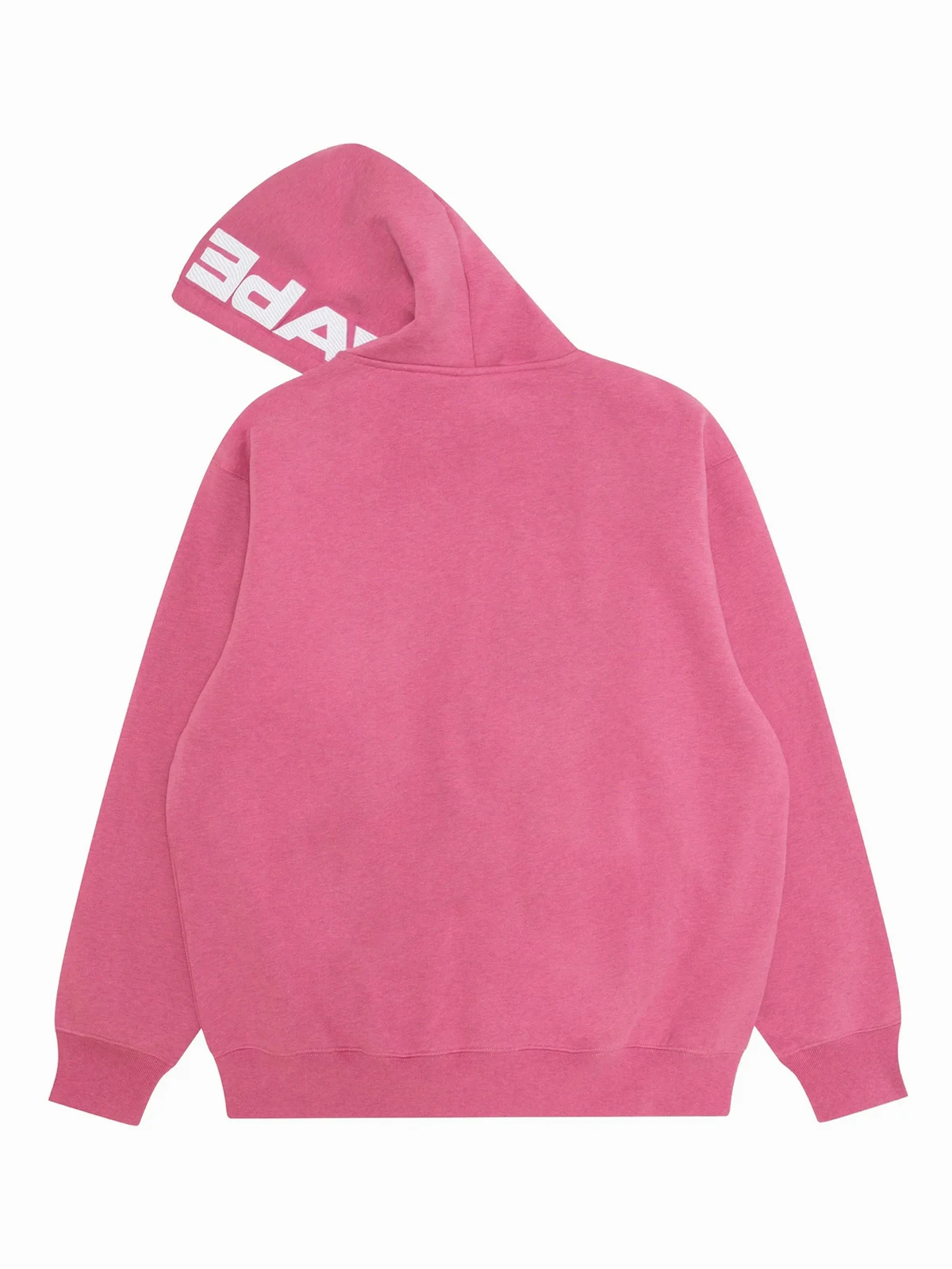 logo-detail zip-up hoodie