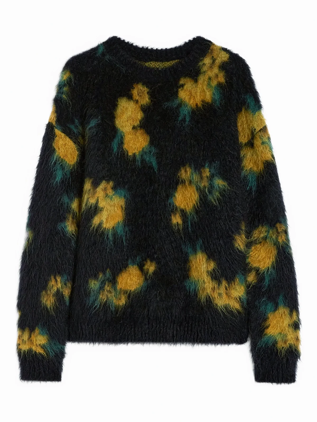 brushed-effect sweater