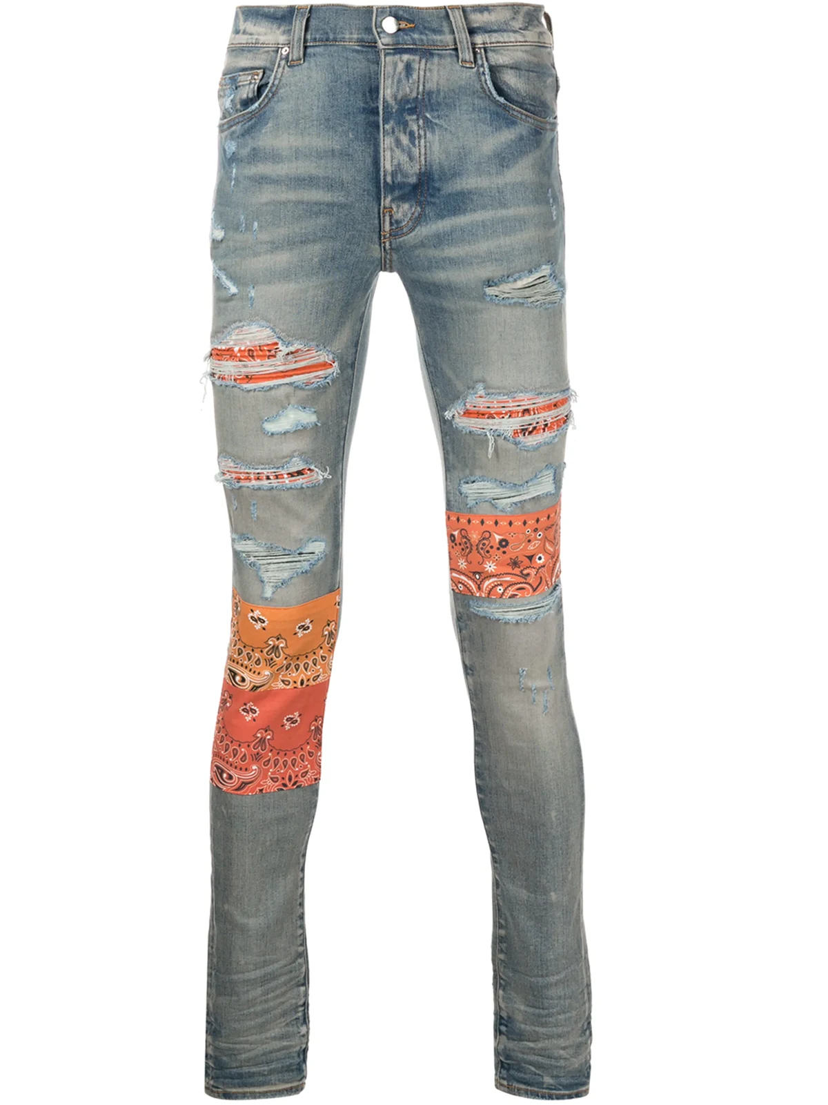 Bandana Artpatch skinny jeans