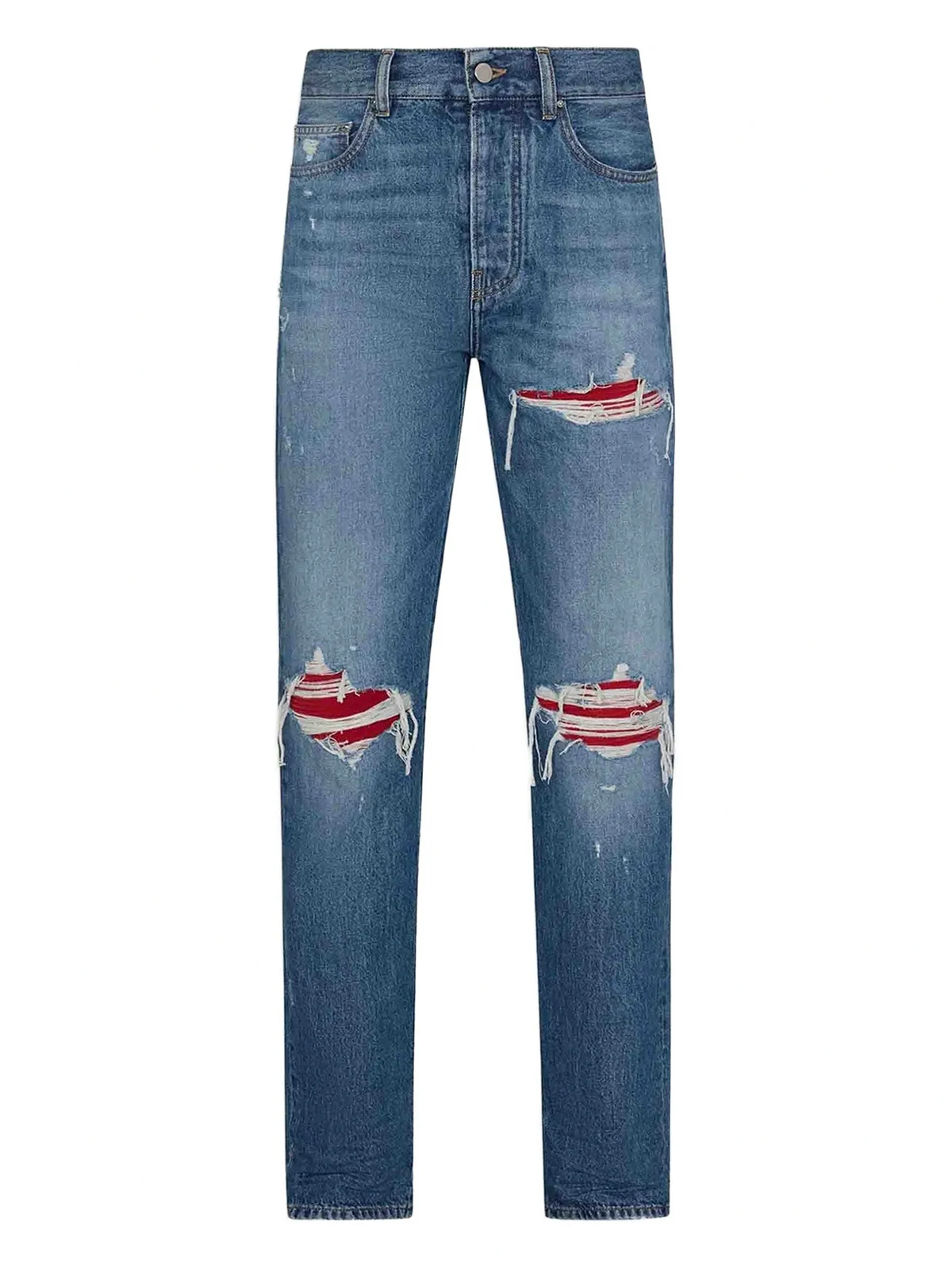 Jeans im Distressed-Look