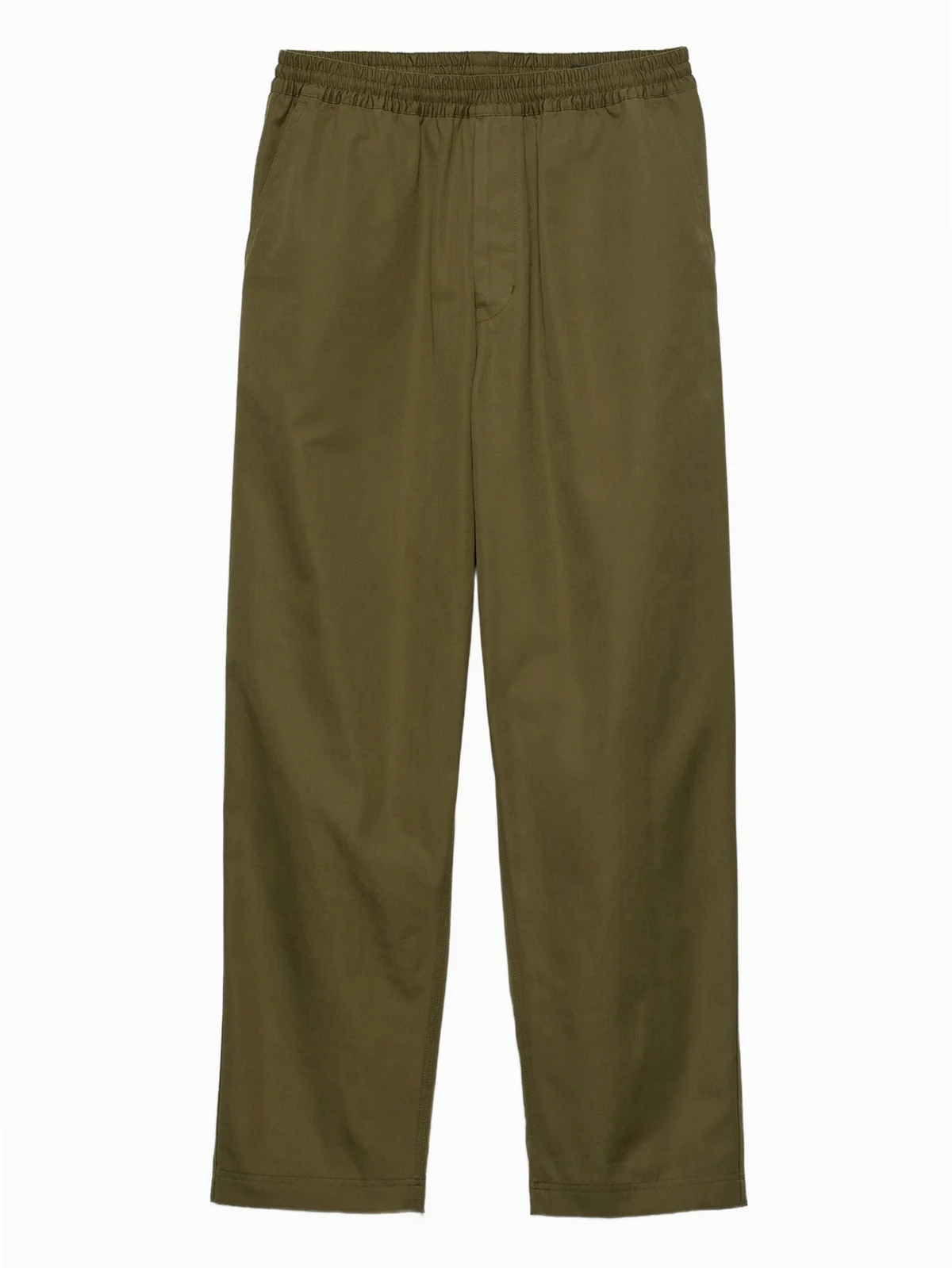 triangle-logo patch-pocket trousers