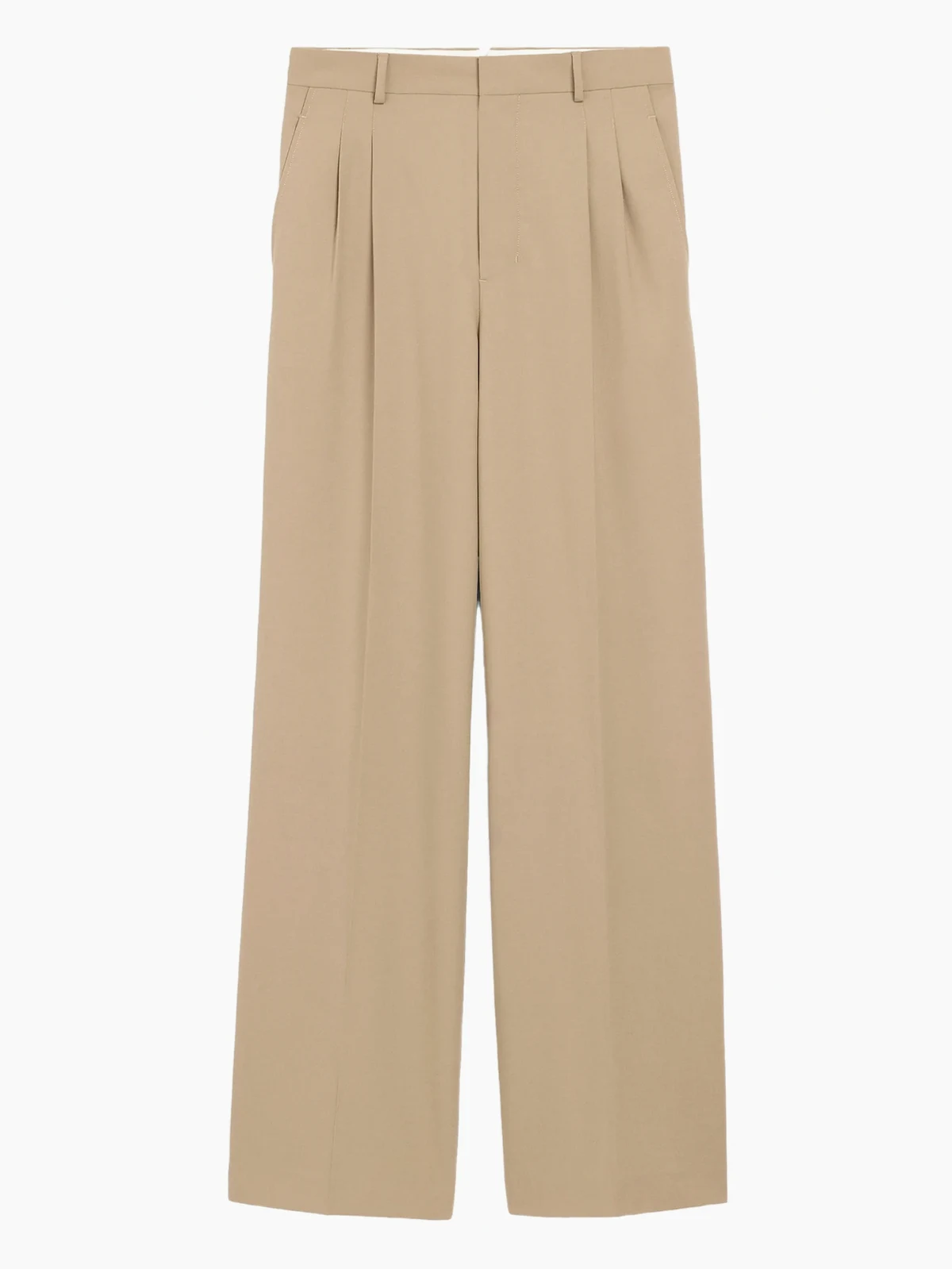 pleated trousers