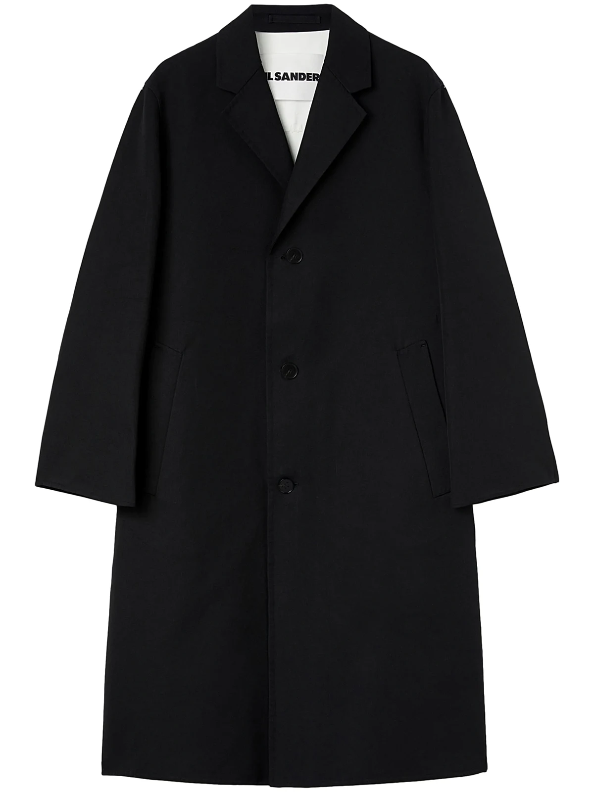 Mantel mit fallendem Revers