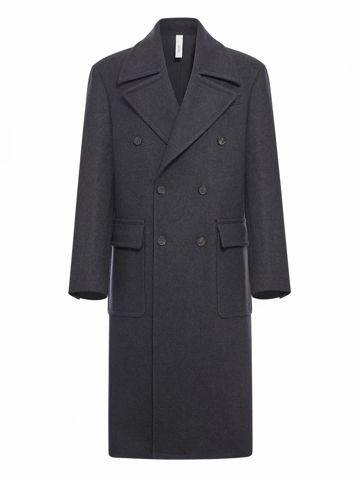 Mantel mit Fischgrätenmuster