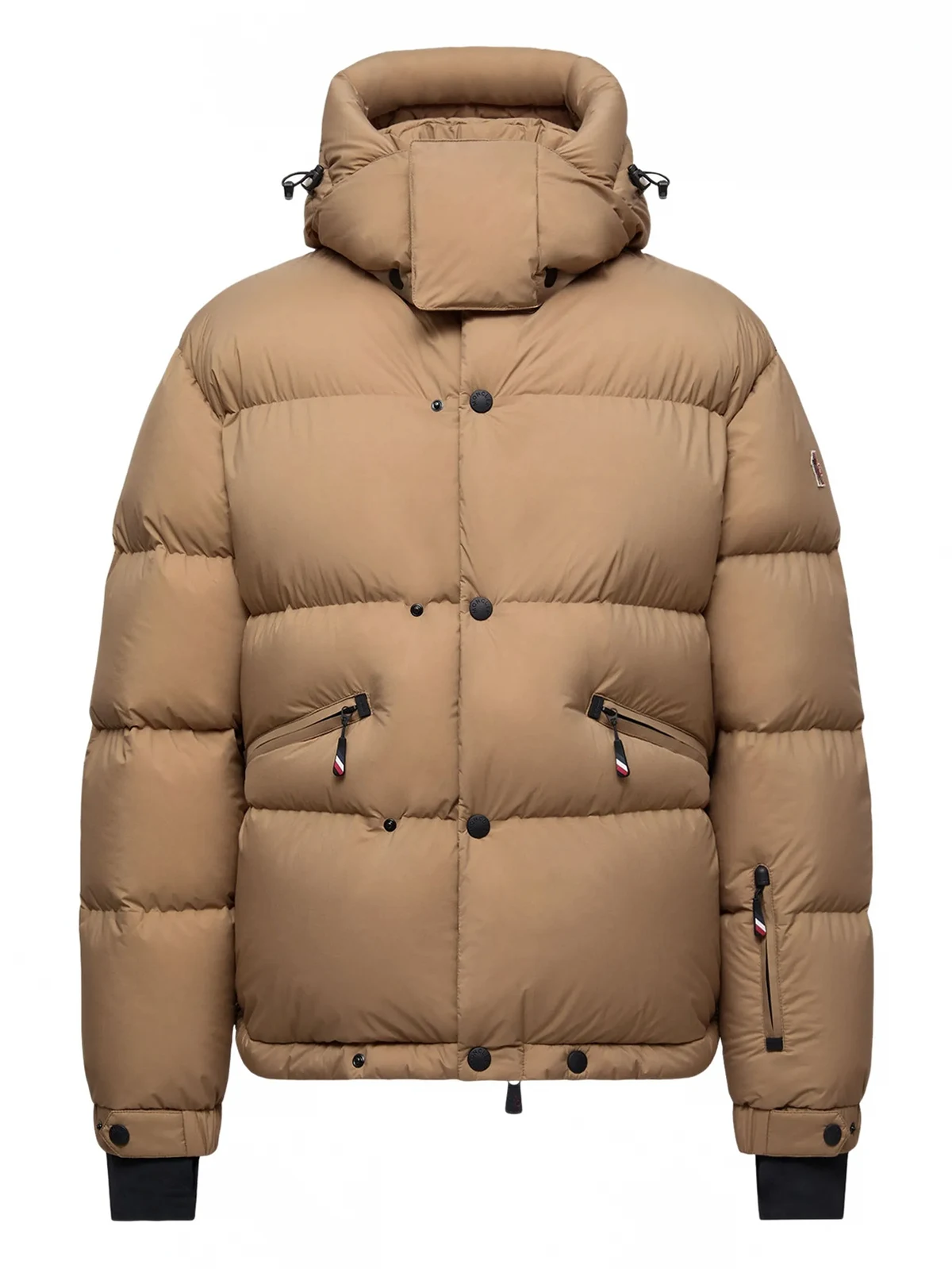 Wattierter Mantel mit abnehmbarer Kapuze