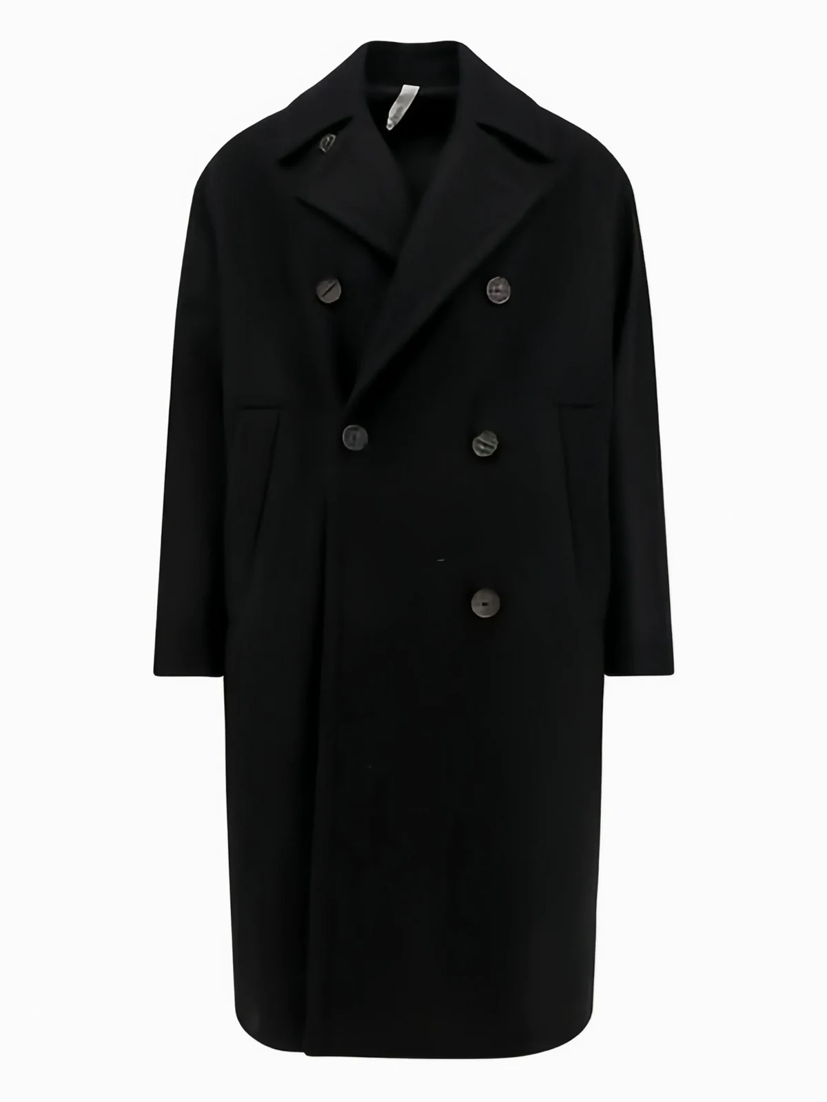 double-breasted coat