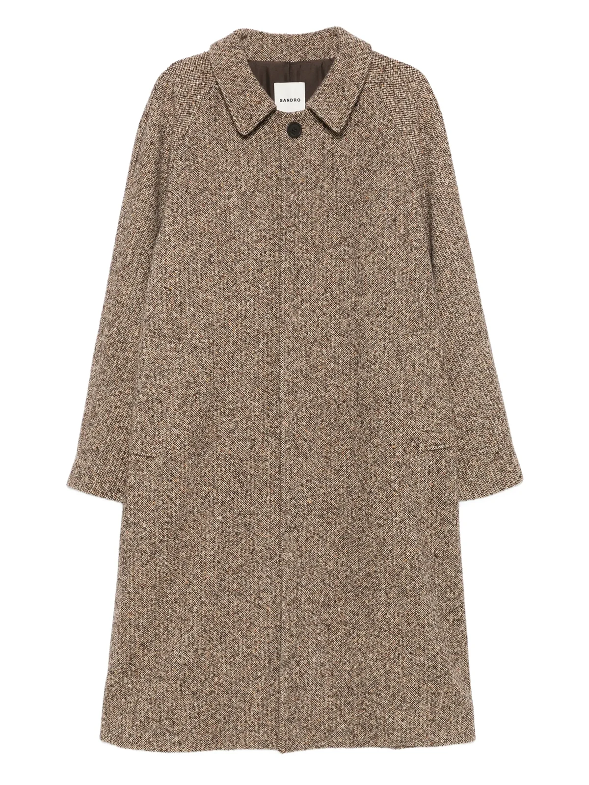 Klassischer Wollmantel