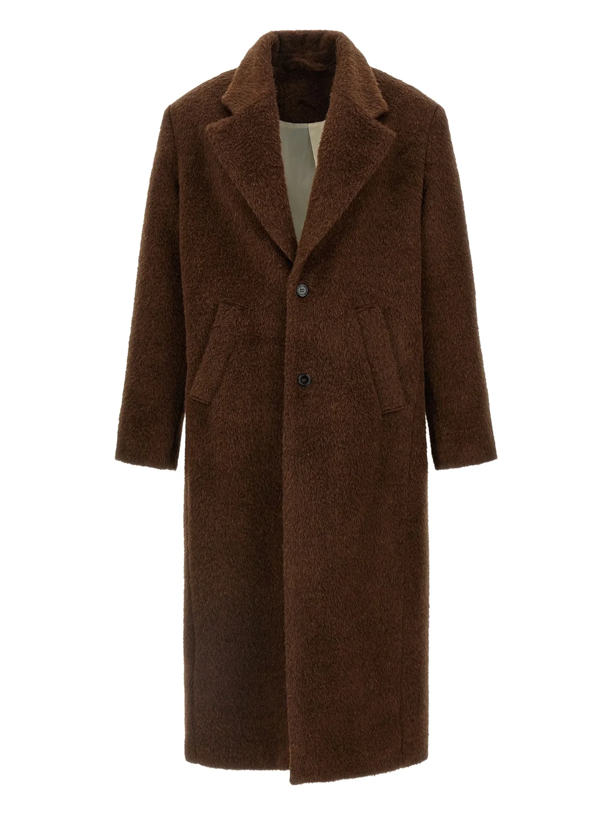 Gebürsteter Alois Wollmantel