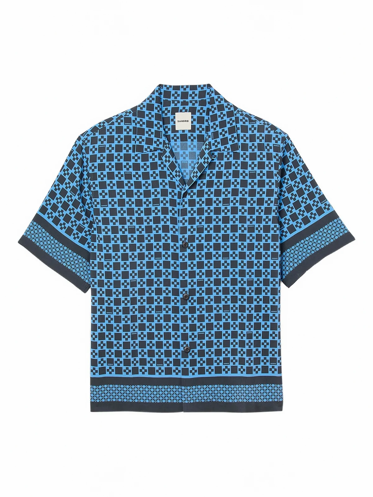 printed short-sleeve shirt
