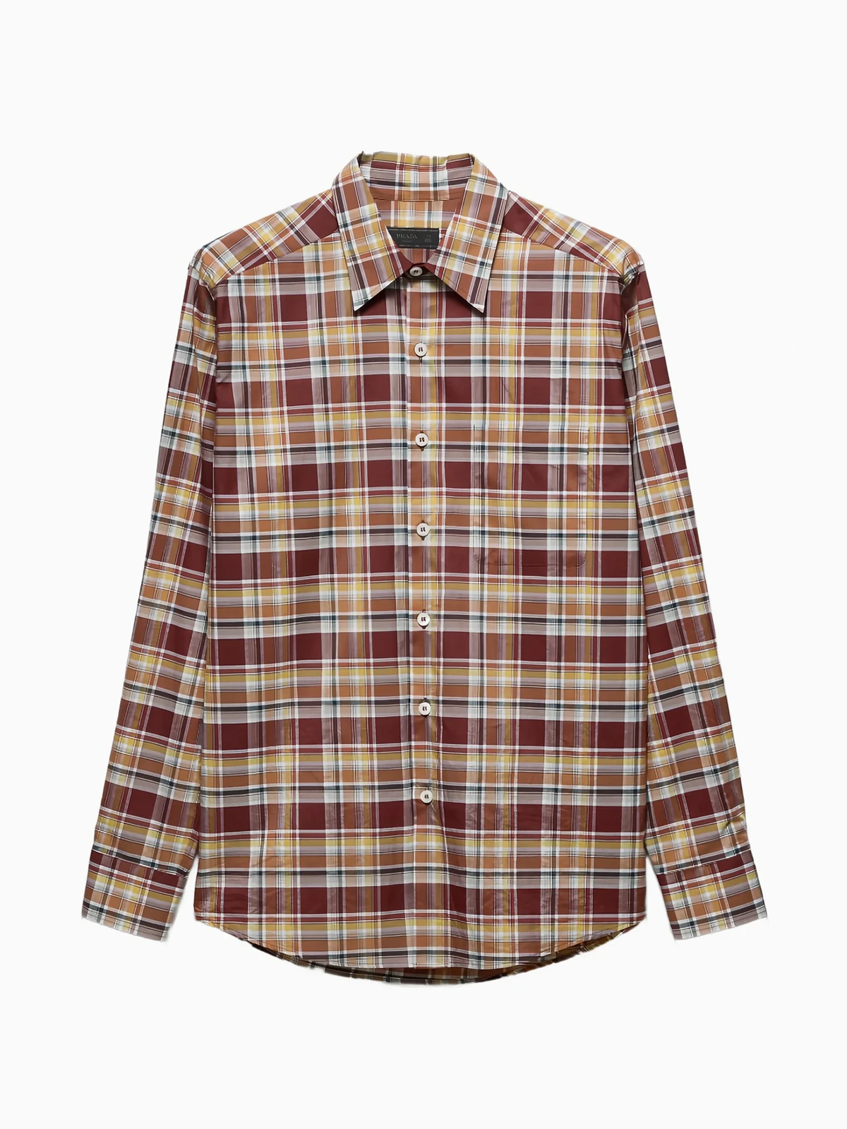 Checked cotton shirt