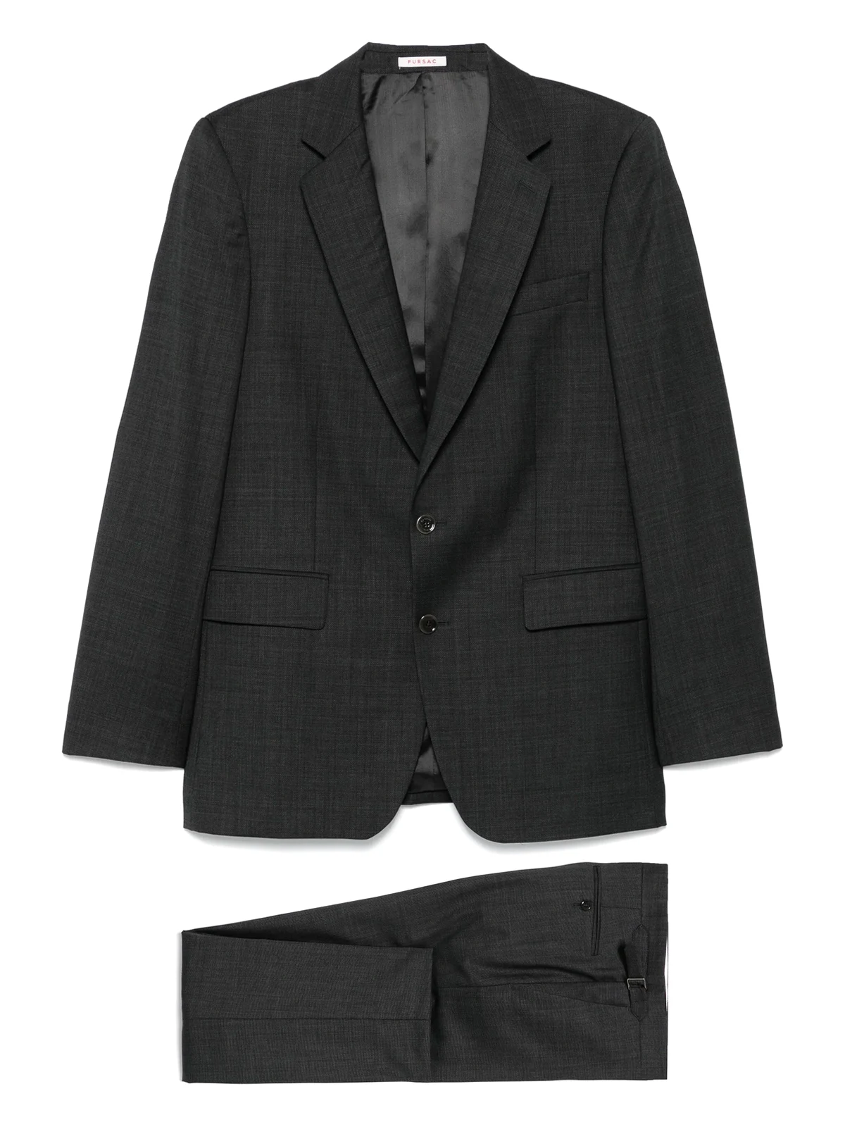 virgin-wool suit