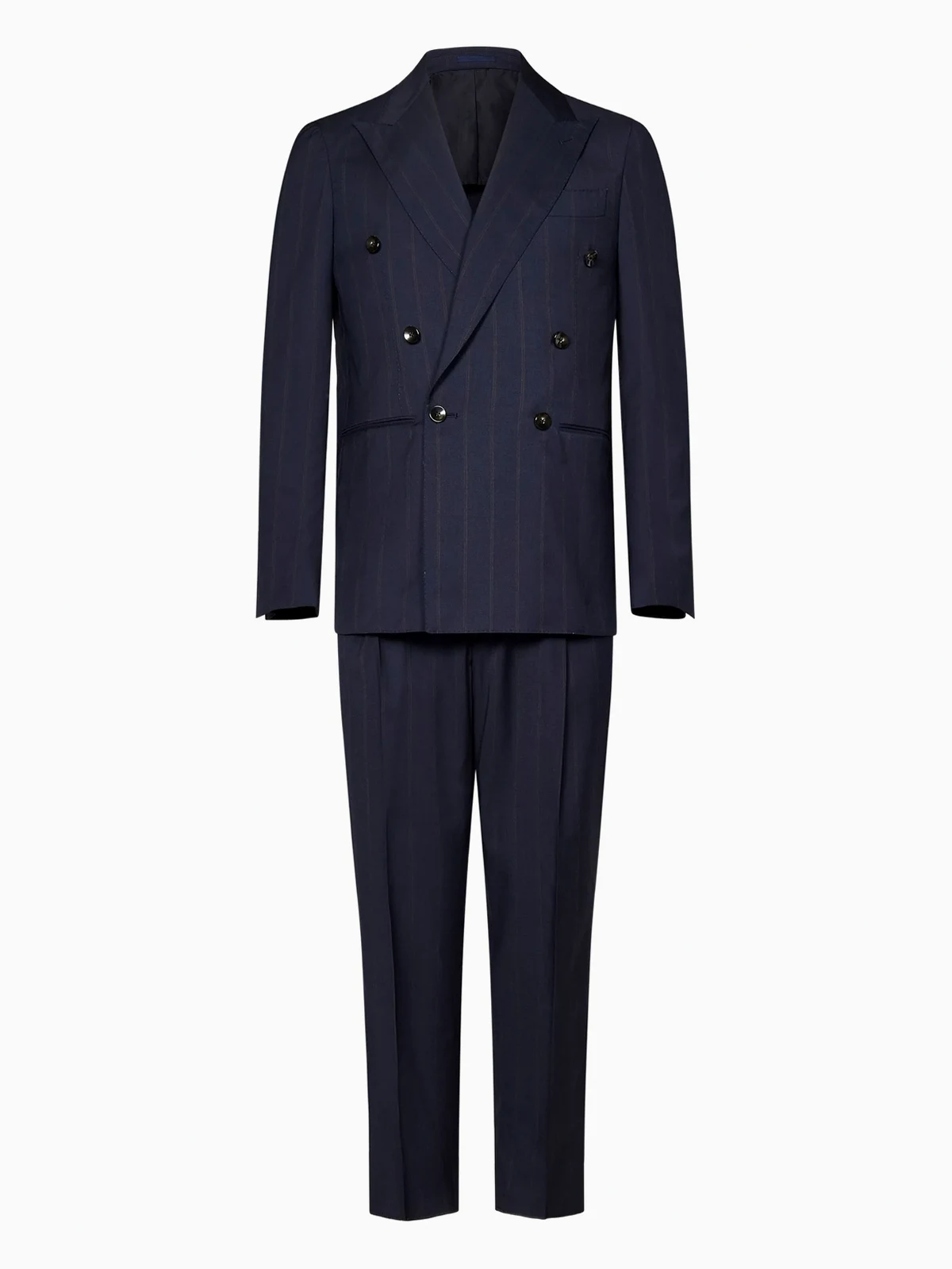 Doppelreihiger Anzug mit Nadelstreifen