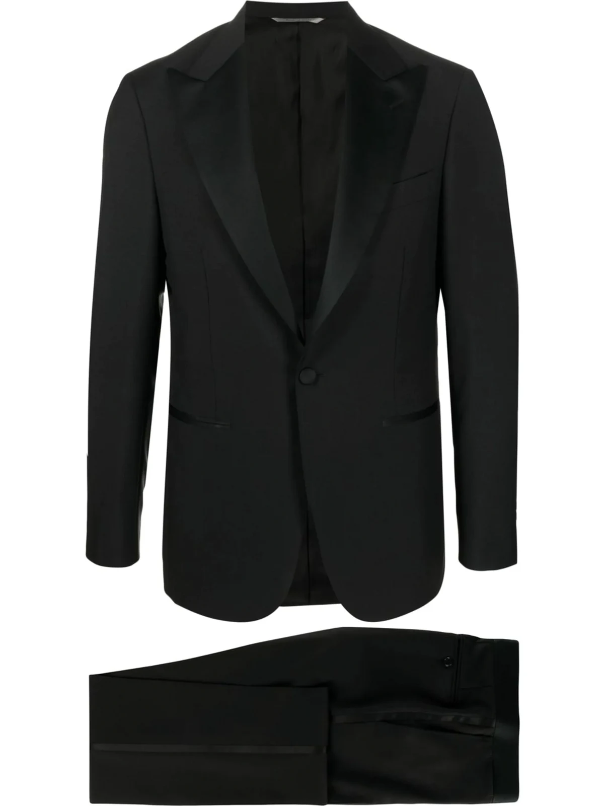 single-breasted two-piece suit