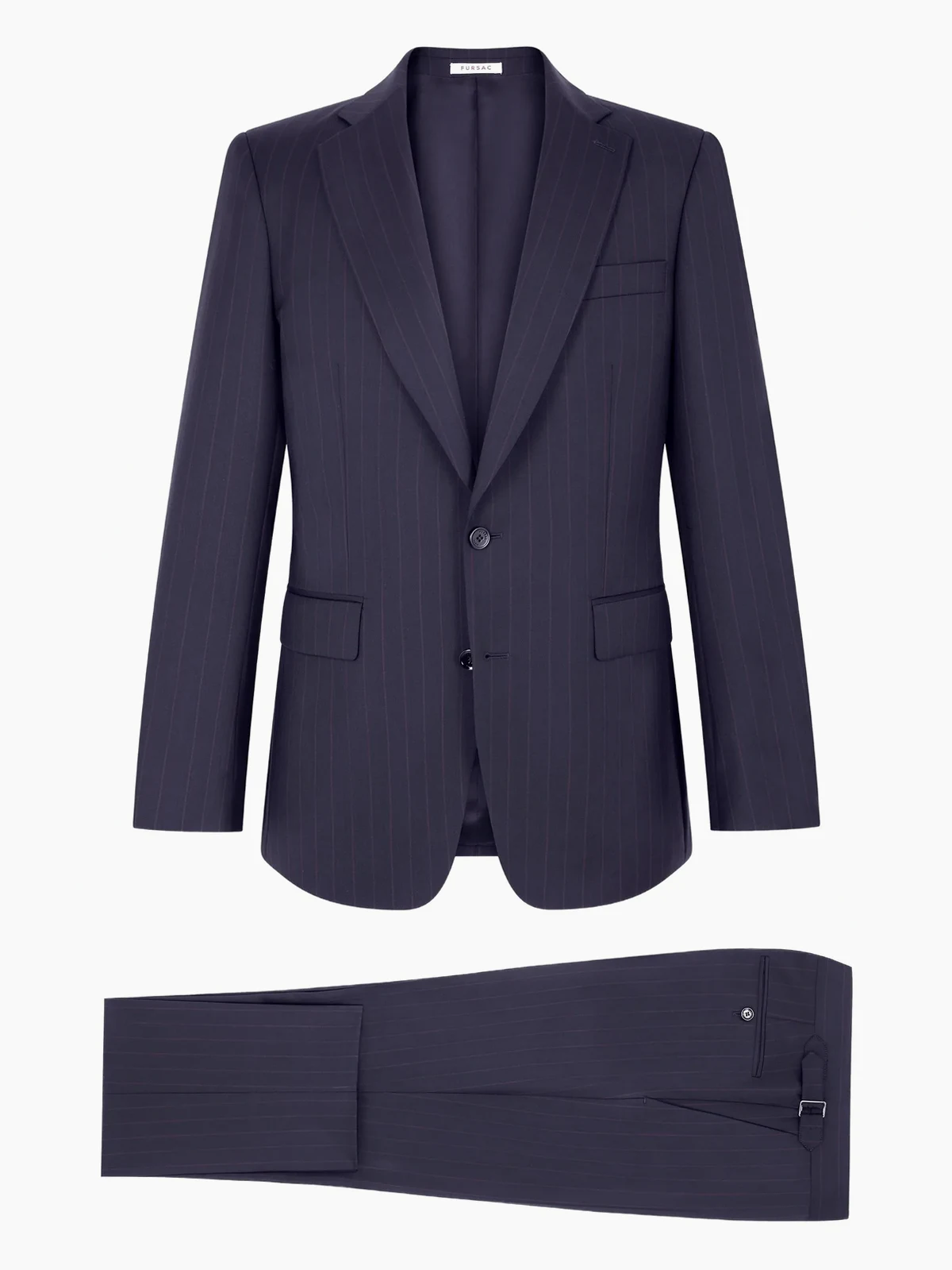 pinstripe suit