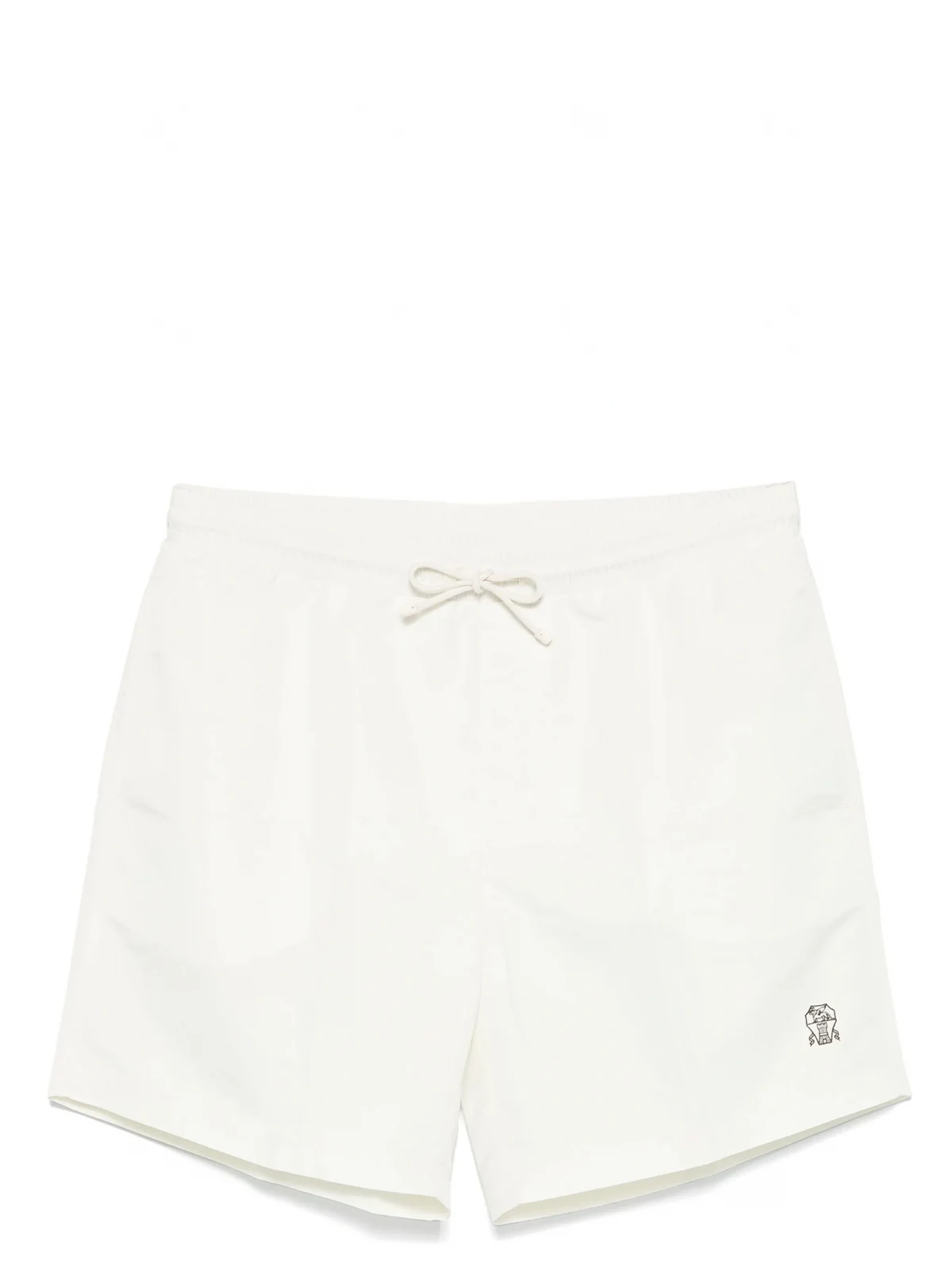 Badeshorts mit Logo-Stickerei