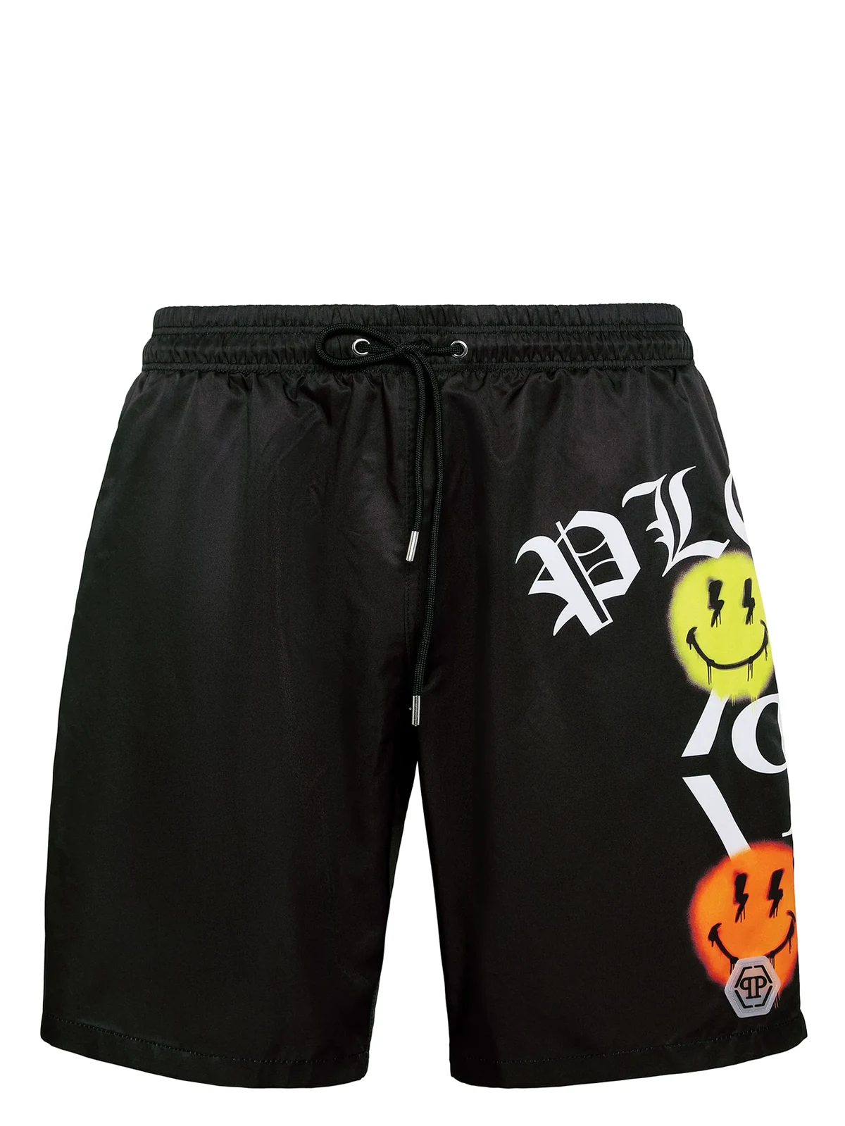 logo-print swim shorts