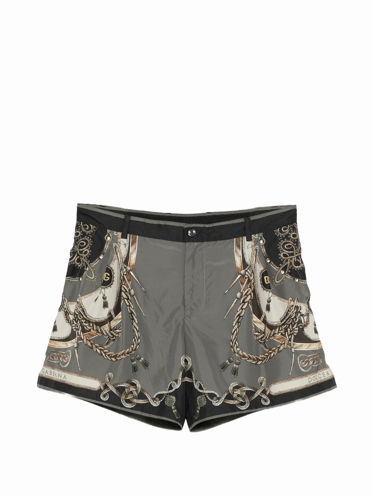 Badeshorts mit grafischem Print