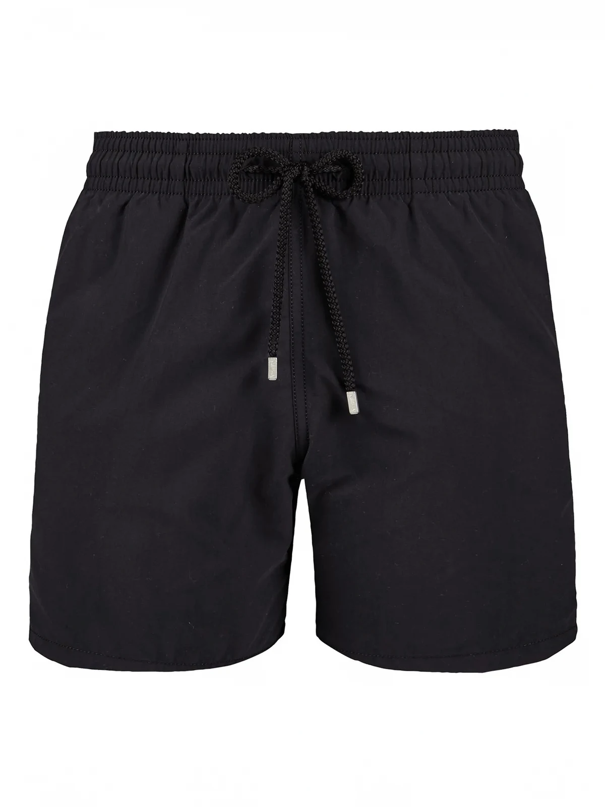 elasticated-waist swim shorts