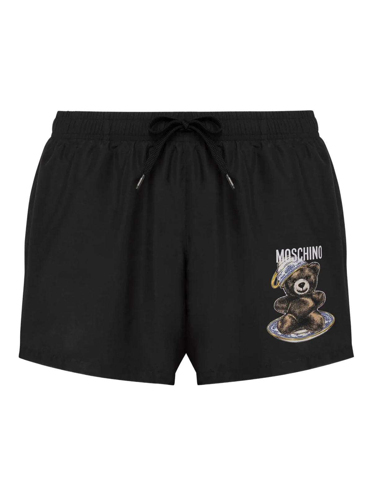 Badeshorts mit Teddy-Print